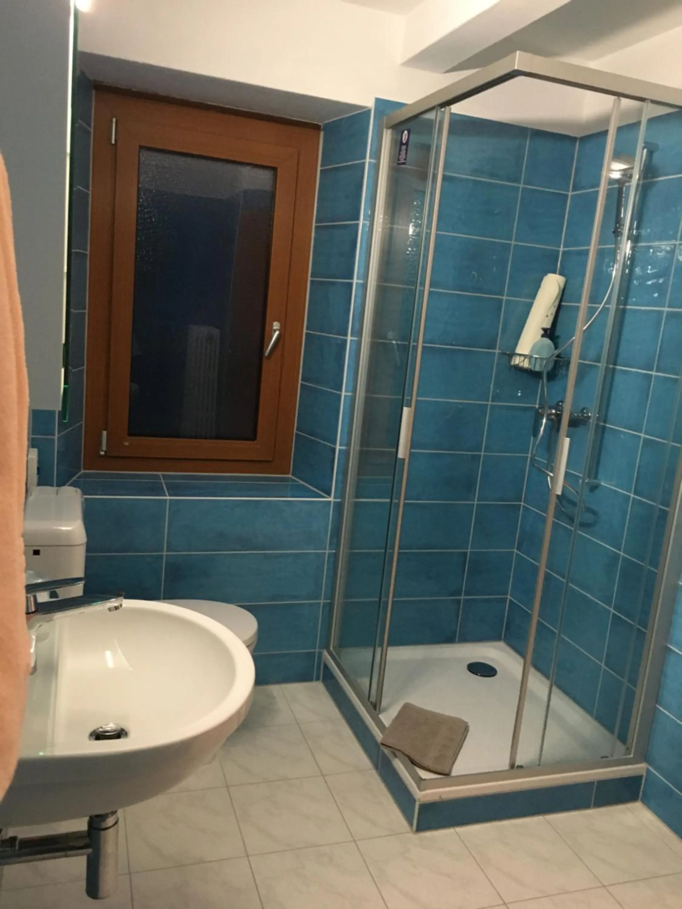 Shower in Hotel Ristorante Baldi