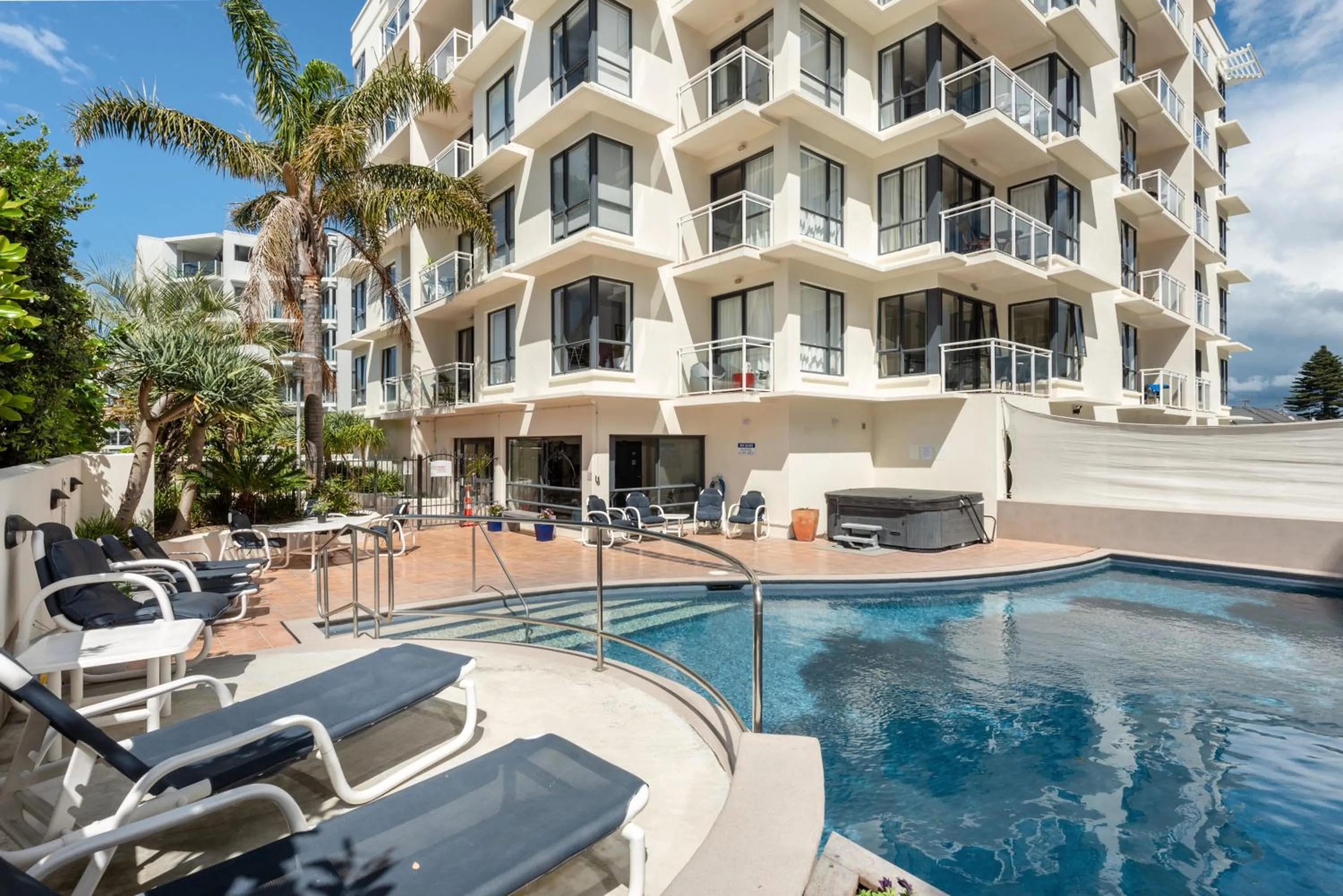 Swimming pool in The Atrium