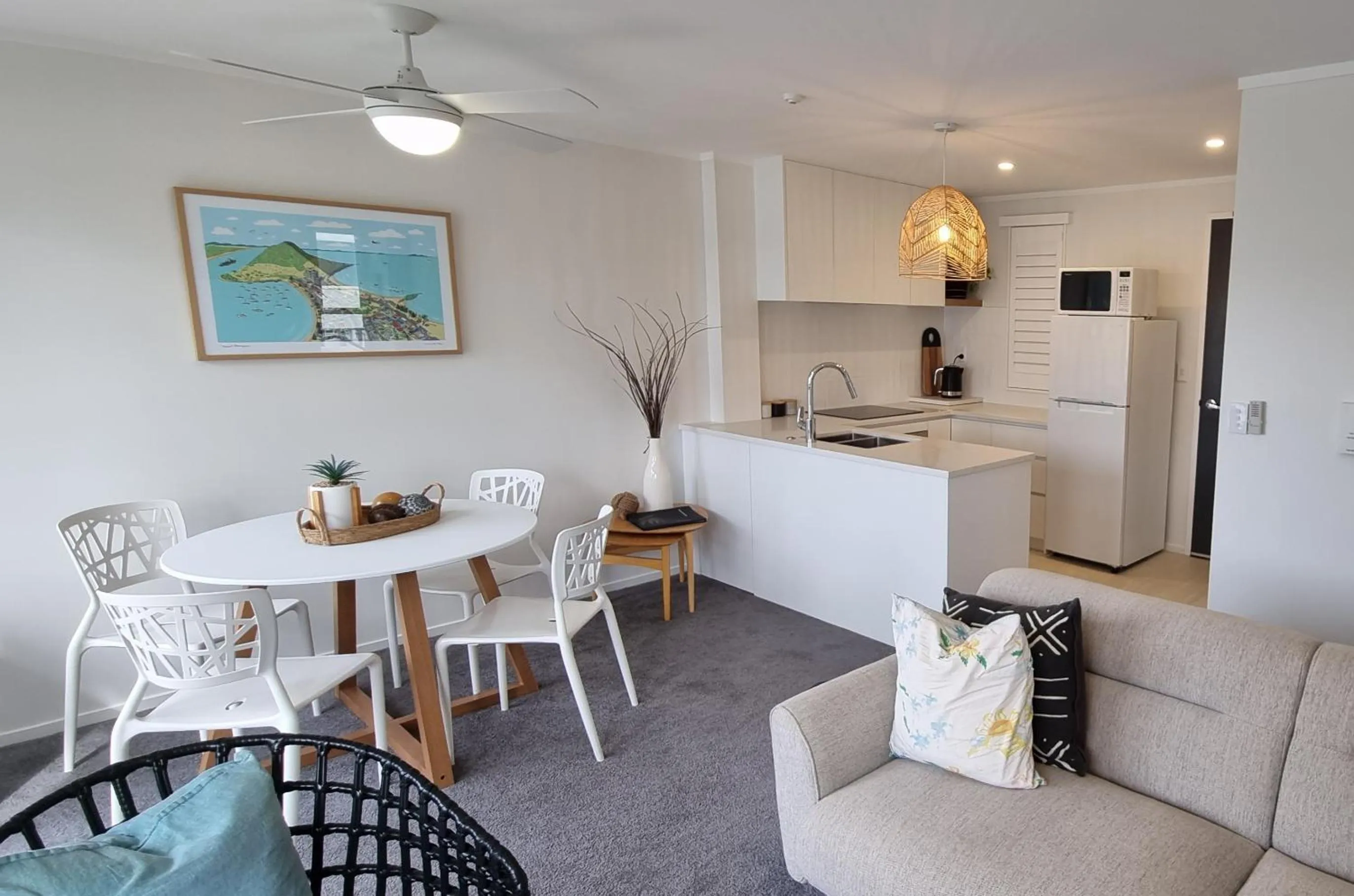 Living room in The Atrium