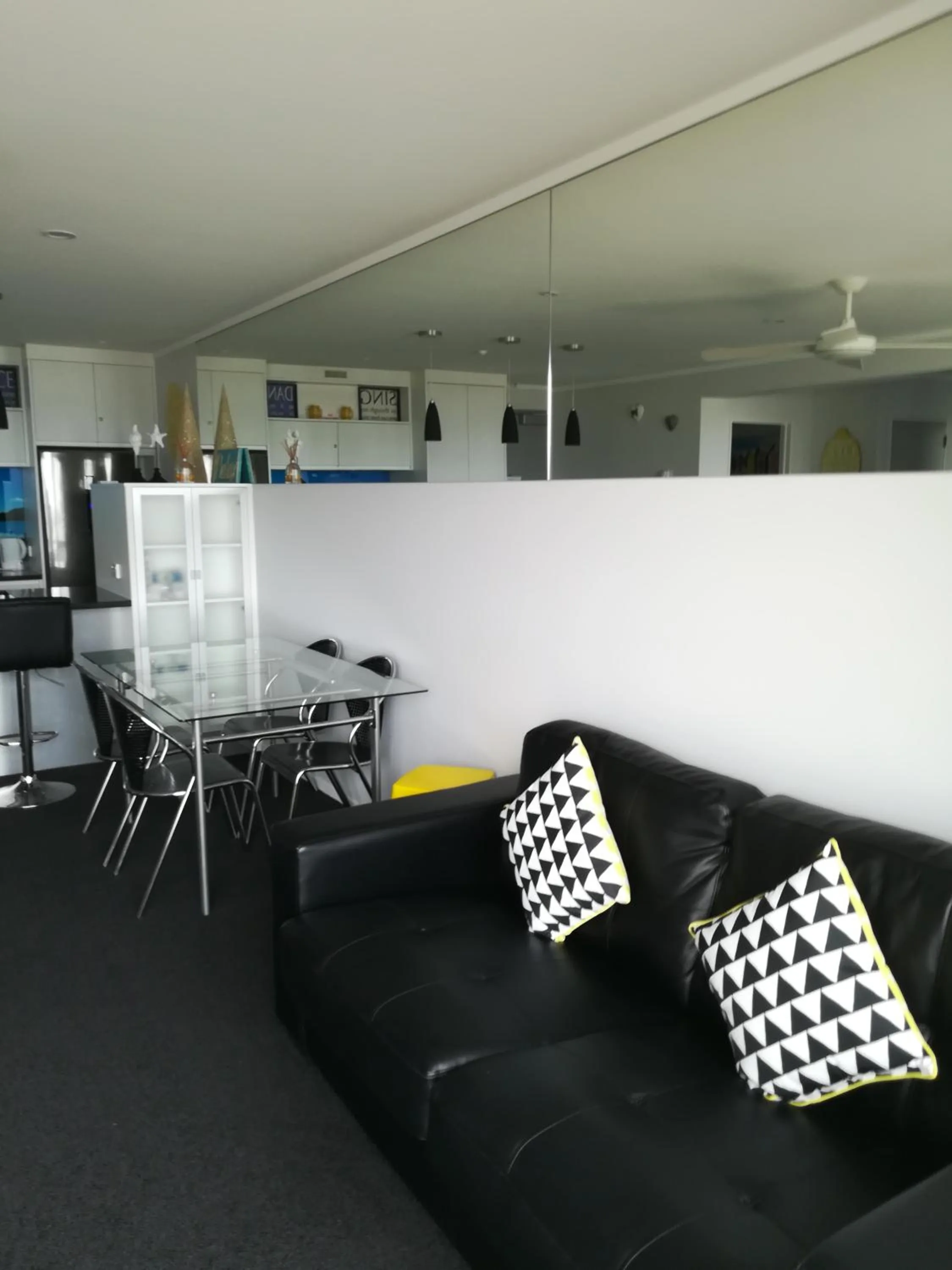 Living room in The Atrium