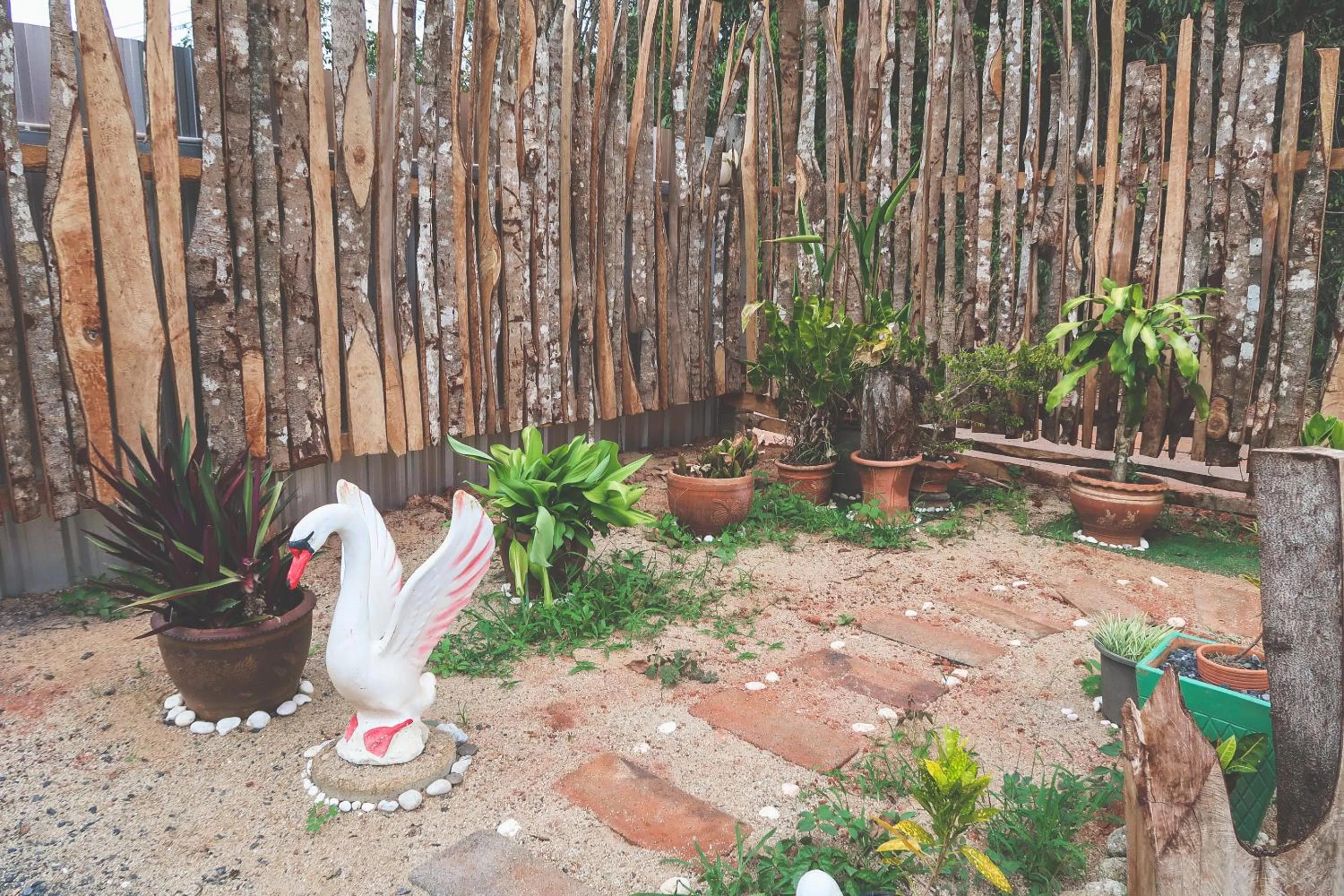 Garden view in Nang-an Inn Resort