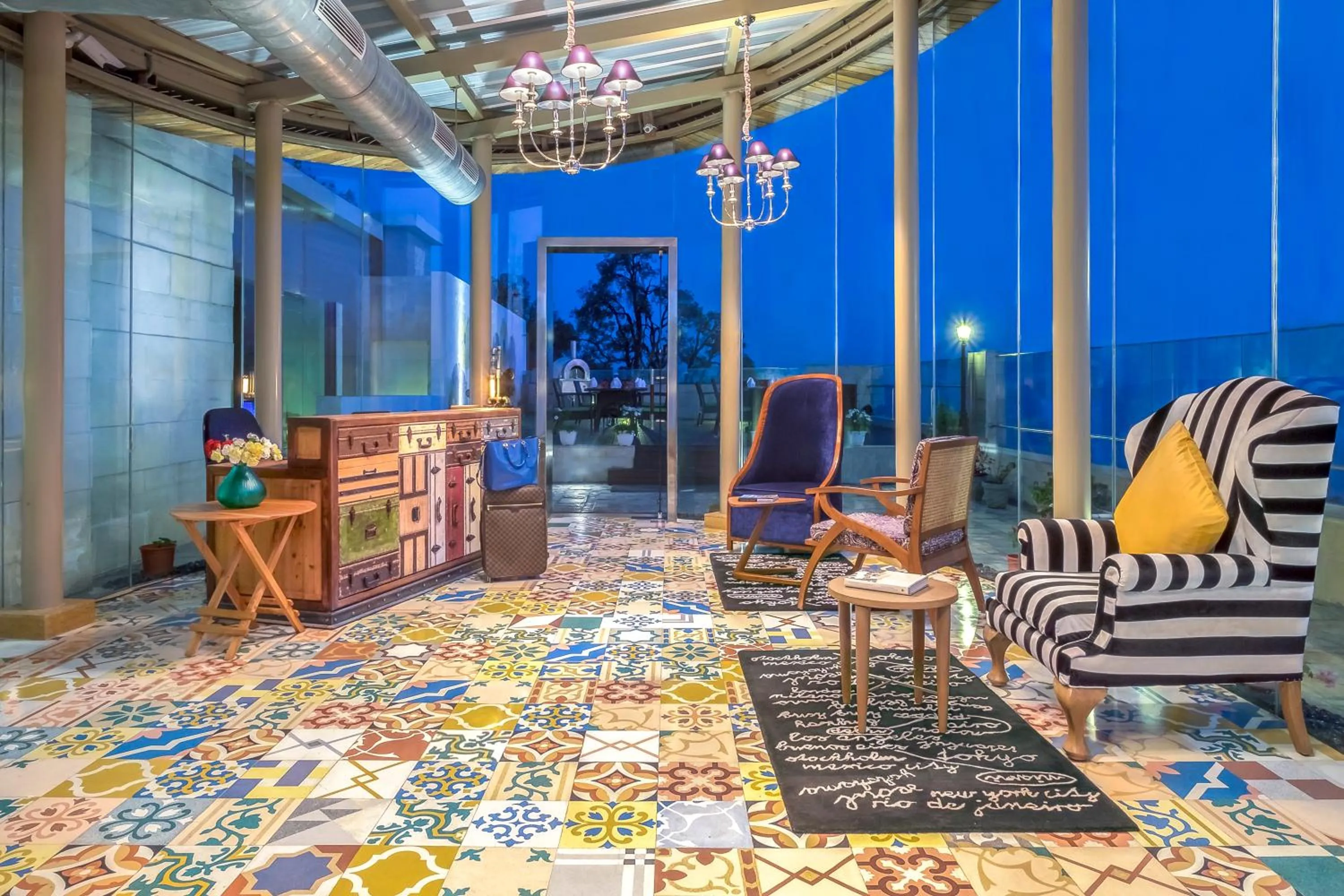 Lobby or reception in Mosaic Original, Mussoorie