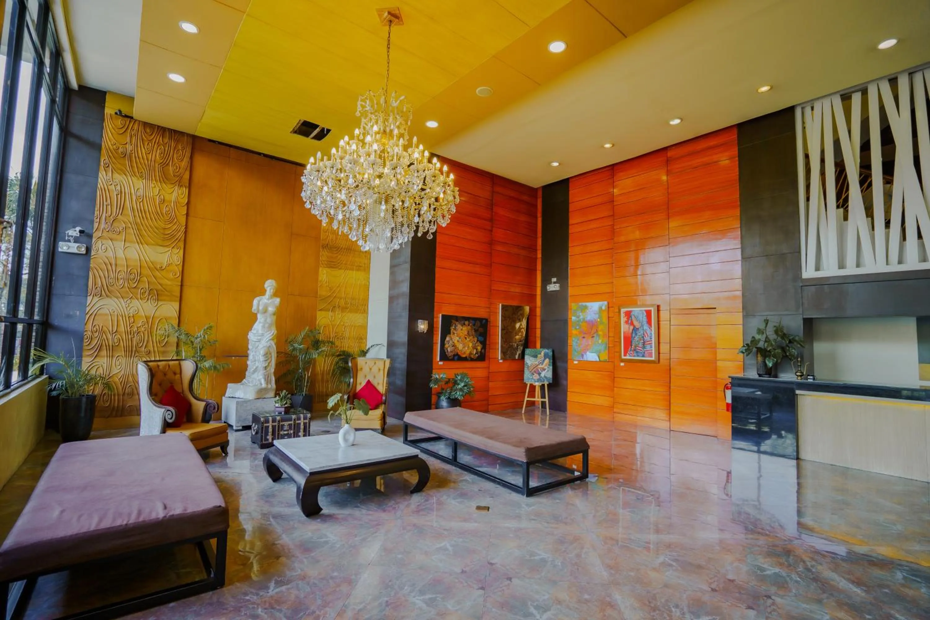 Lobby or reception in Venus Parkview Hotel