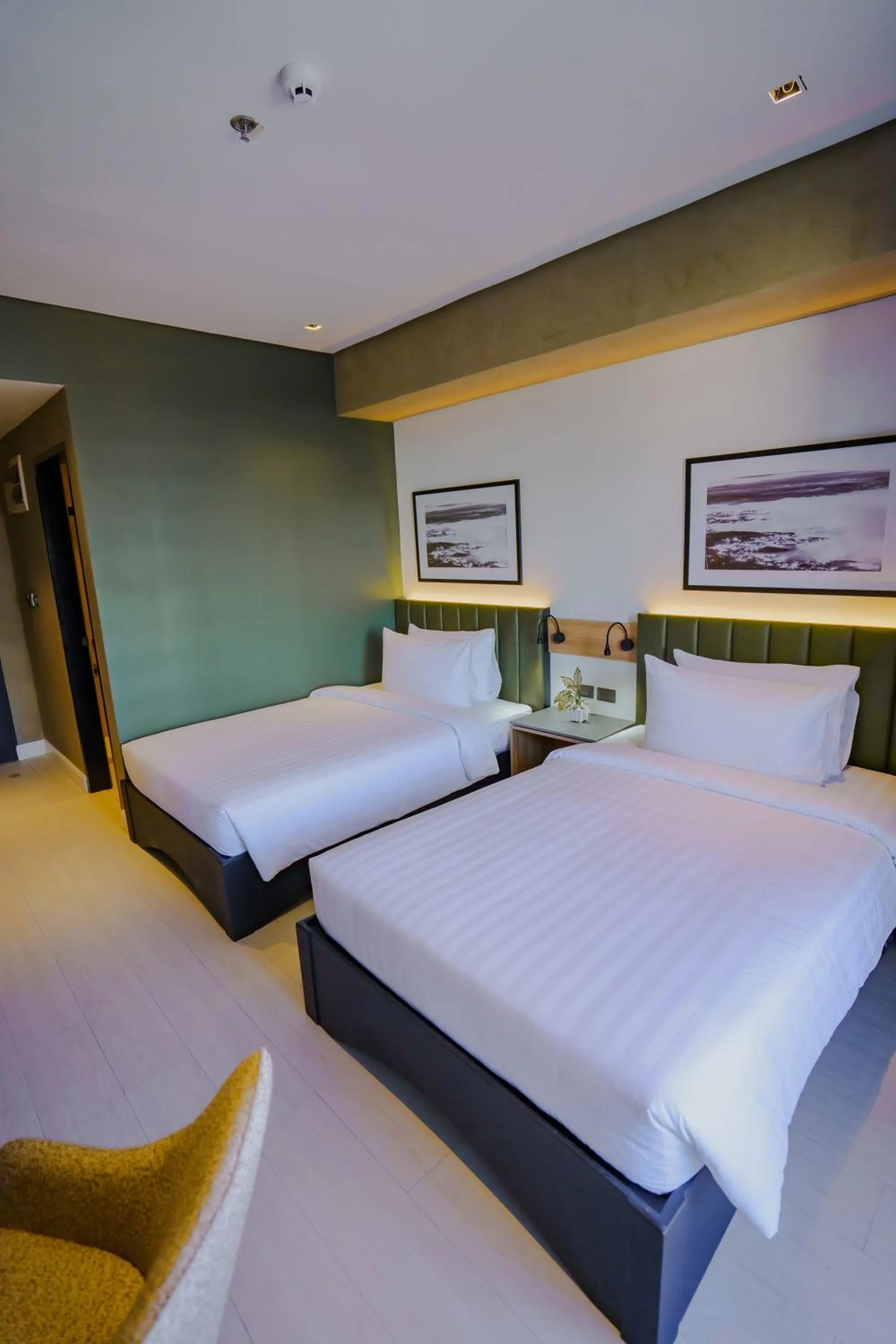 Bed in Venus Parkview Hotel