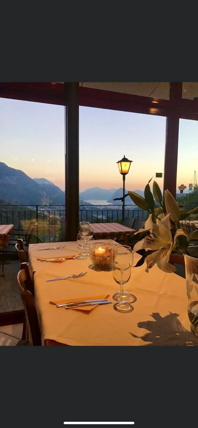 Restaurant/places to eat in Eco Hotel Locanda del Giglio
