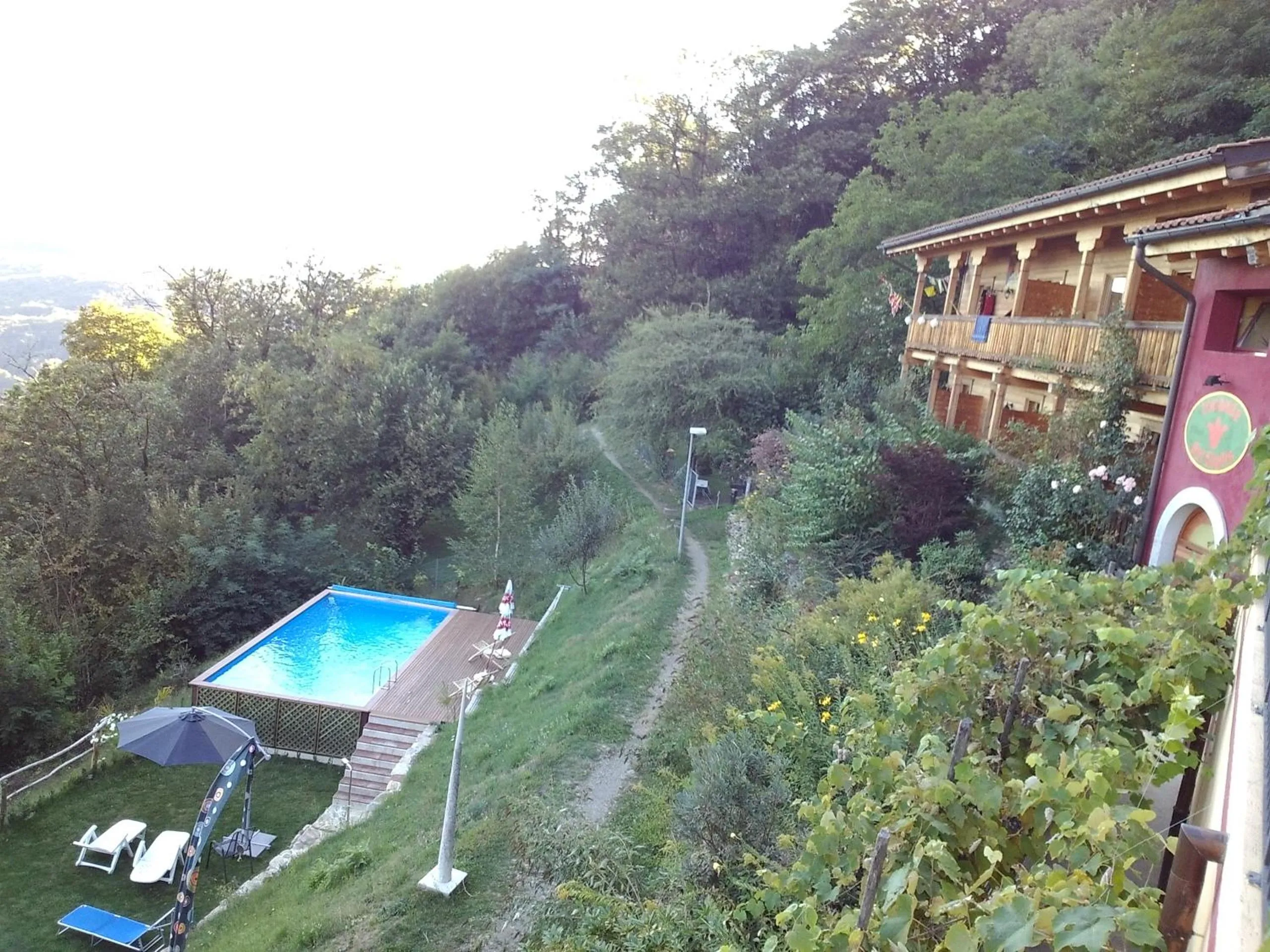Swimming pool in Eco Hotel Locanda del Giglio