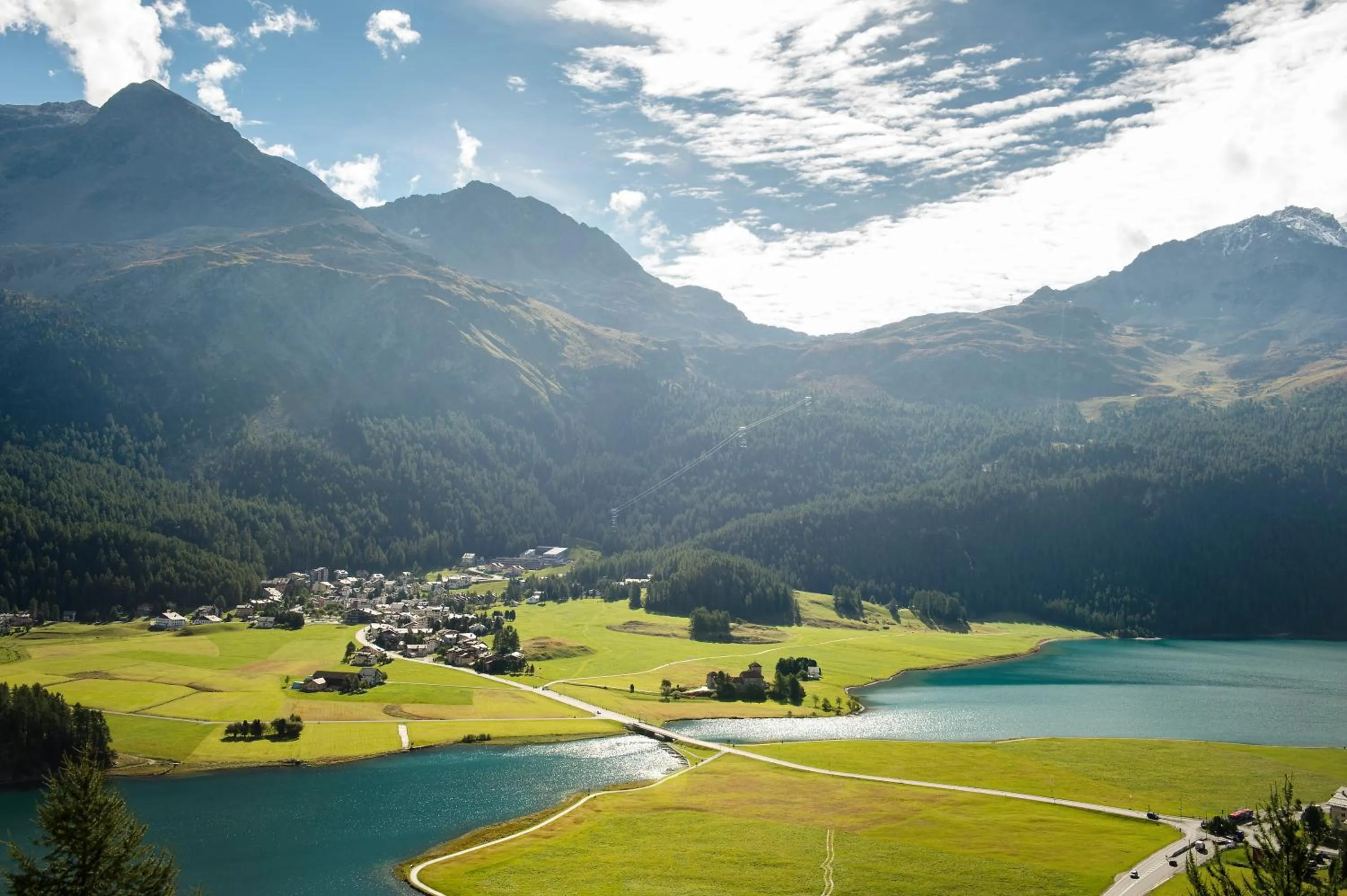 Natural landscape in Hotel Chesa Surlej