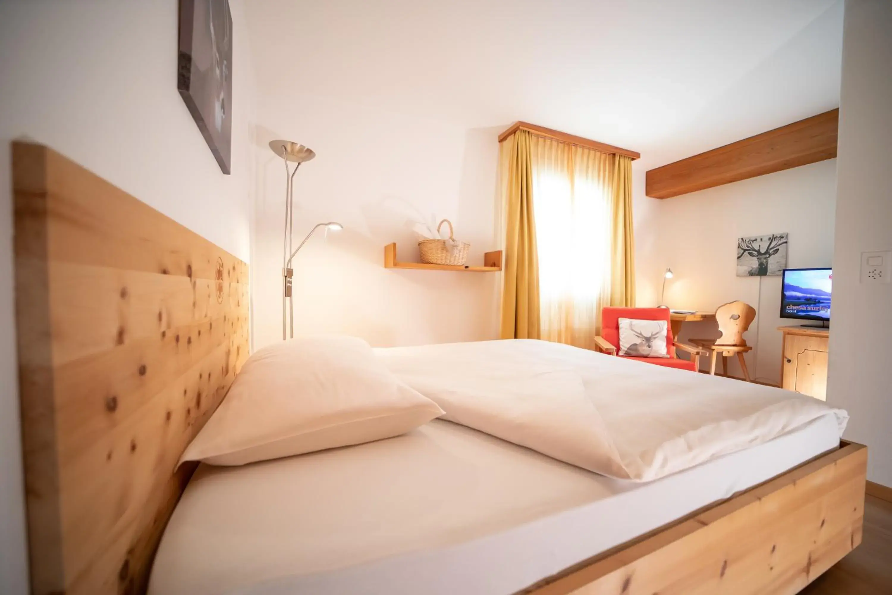 Small Double Room in Hotel Chesa Surlej Small Double Room in Hotel Chesa Surlej