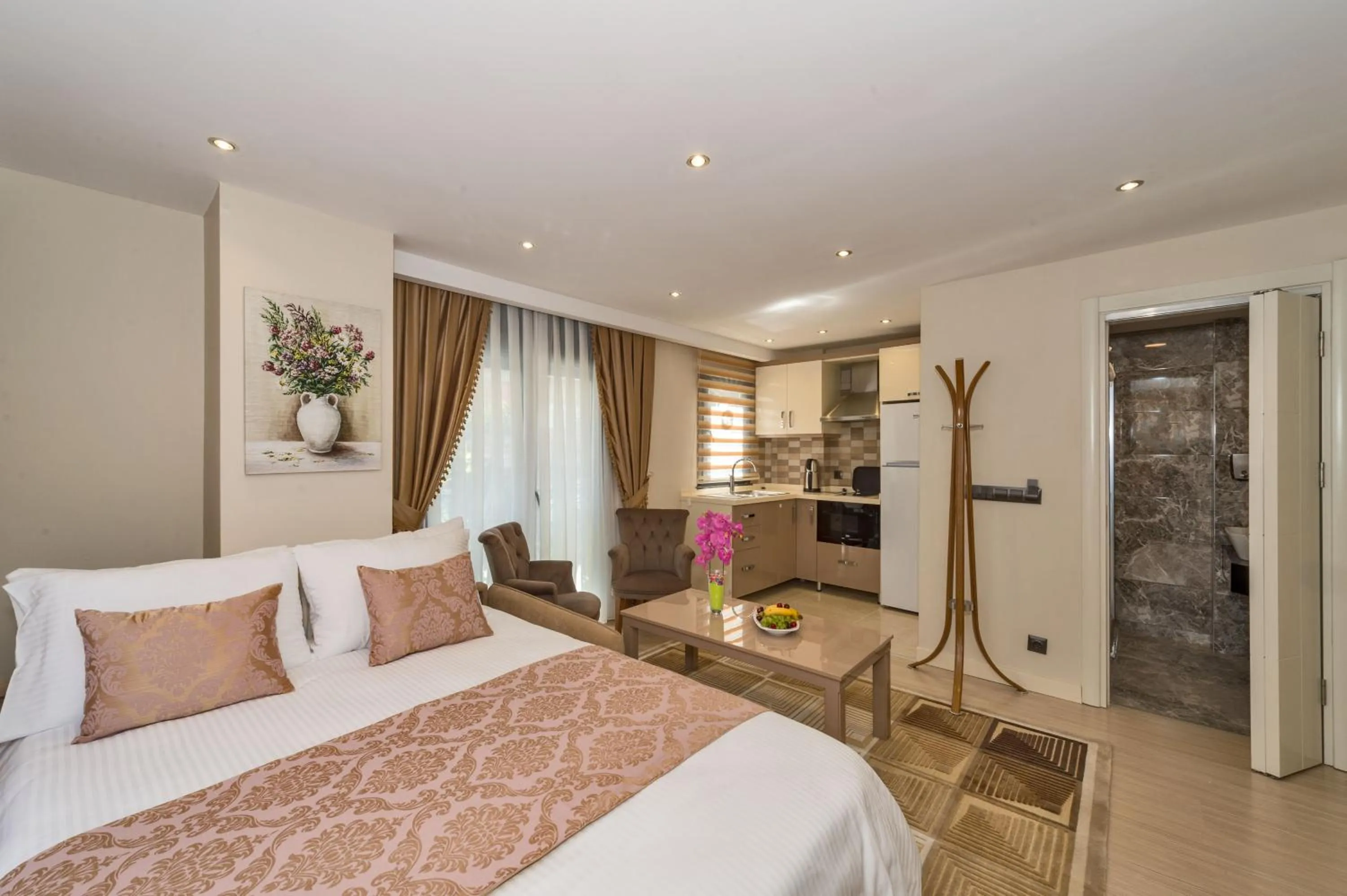 Photo of the whole room, Bed in Gen Suites