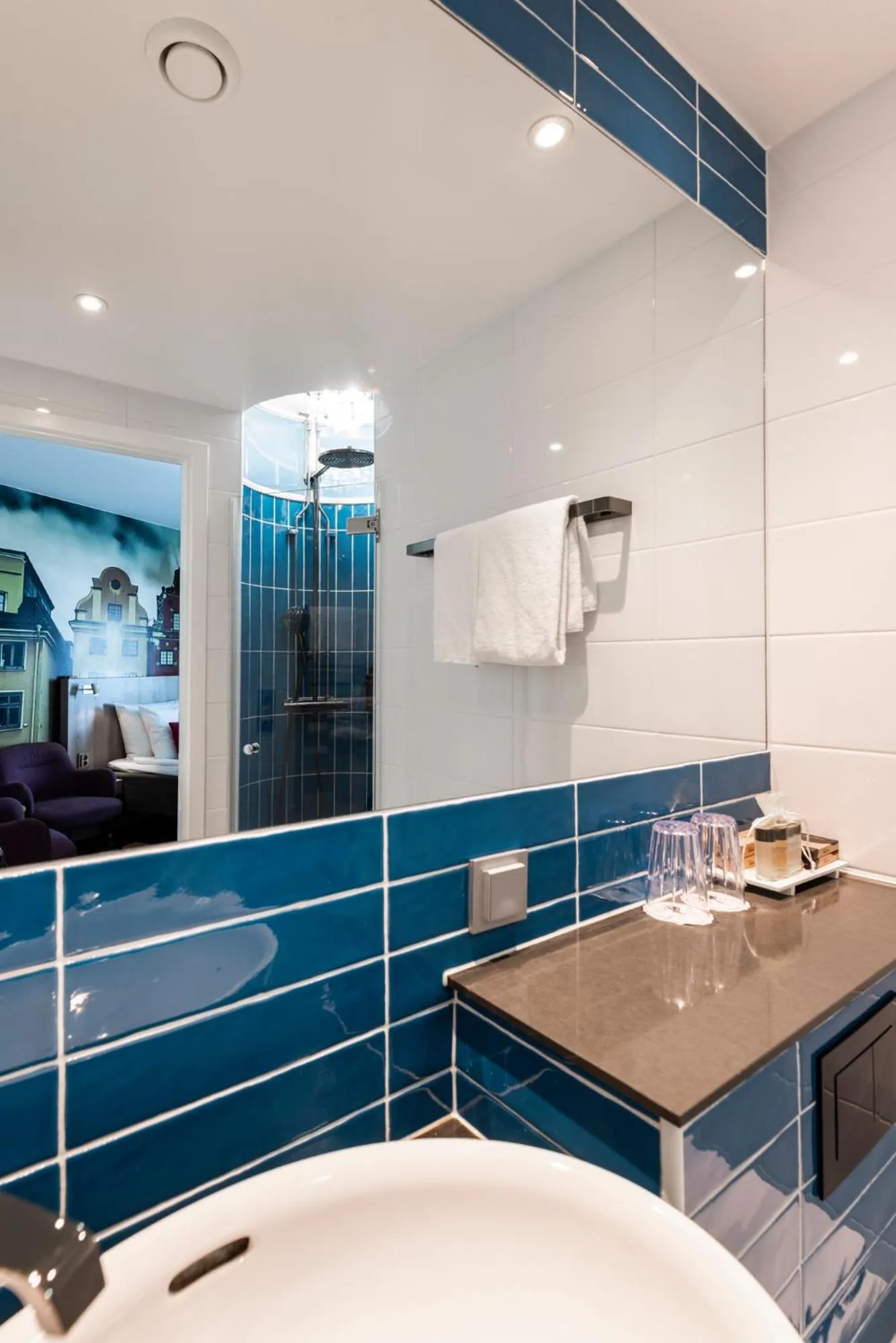 Bathroom in ProfilHotels Central