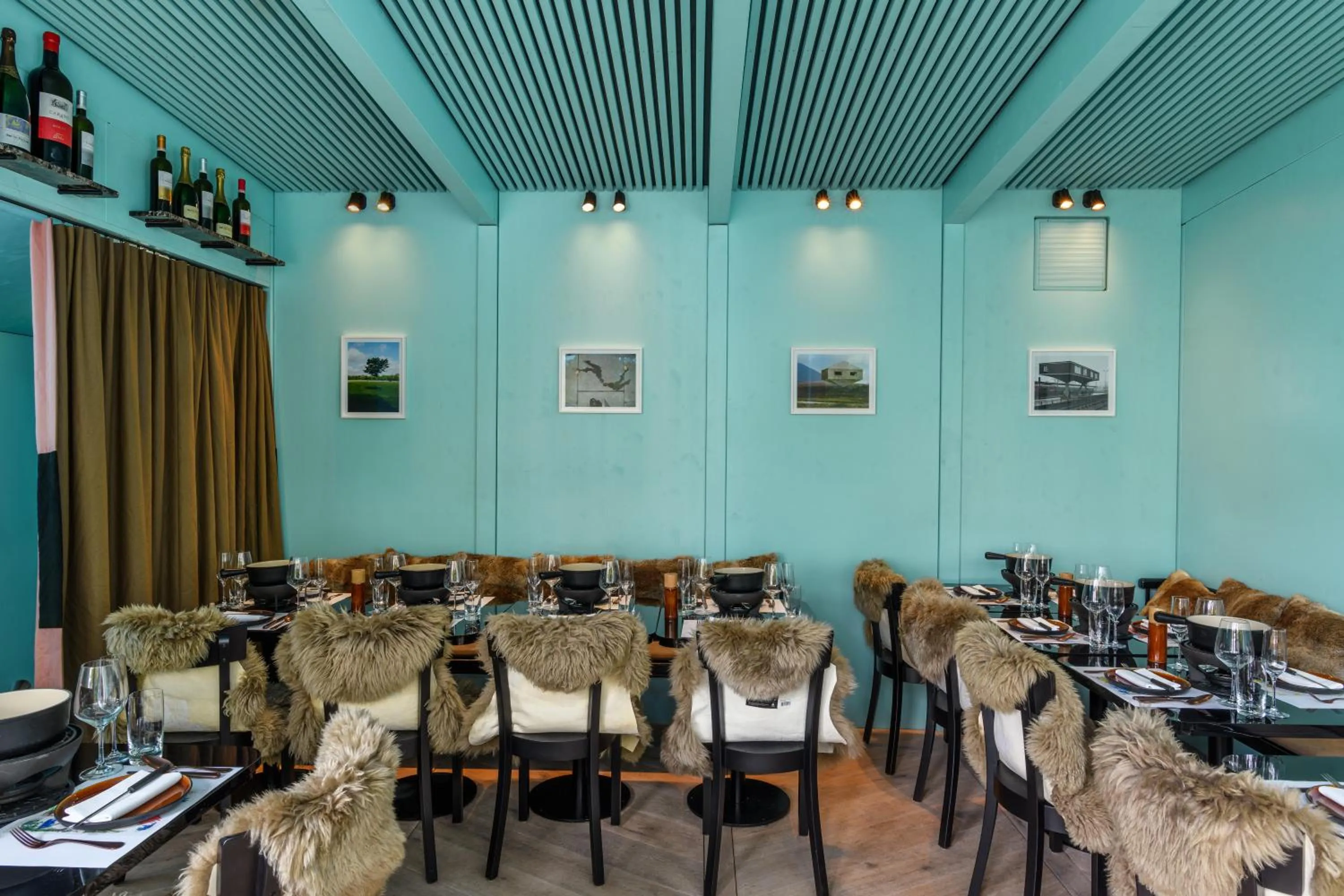 Restaurant/places to eat in Boutique & Art Hotel Helvetia