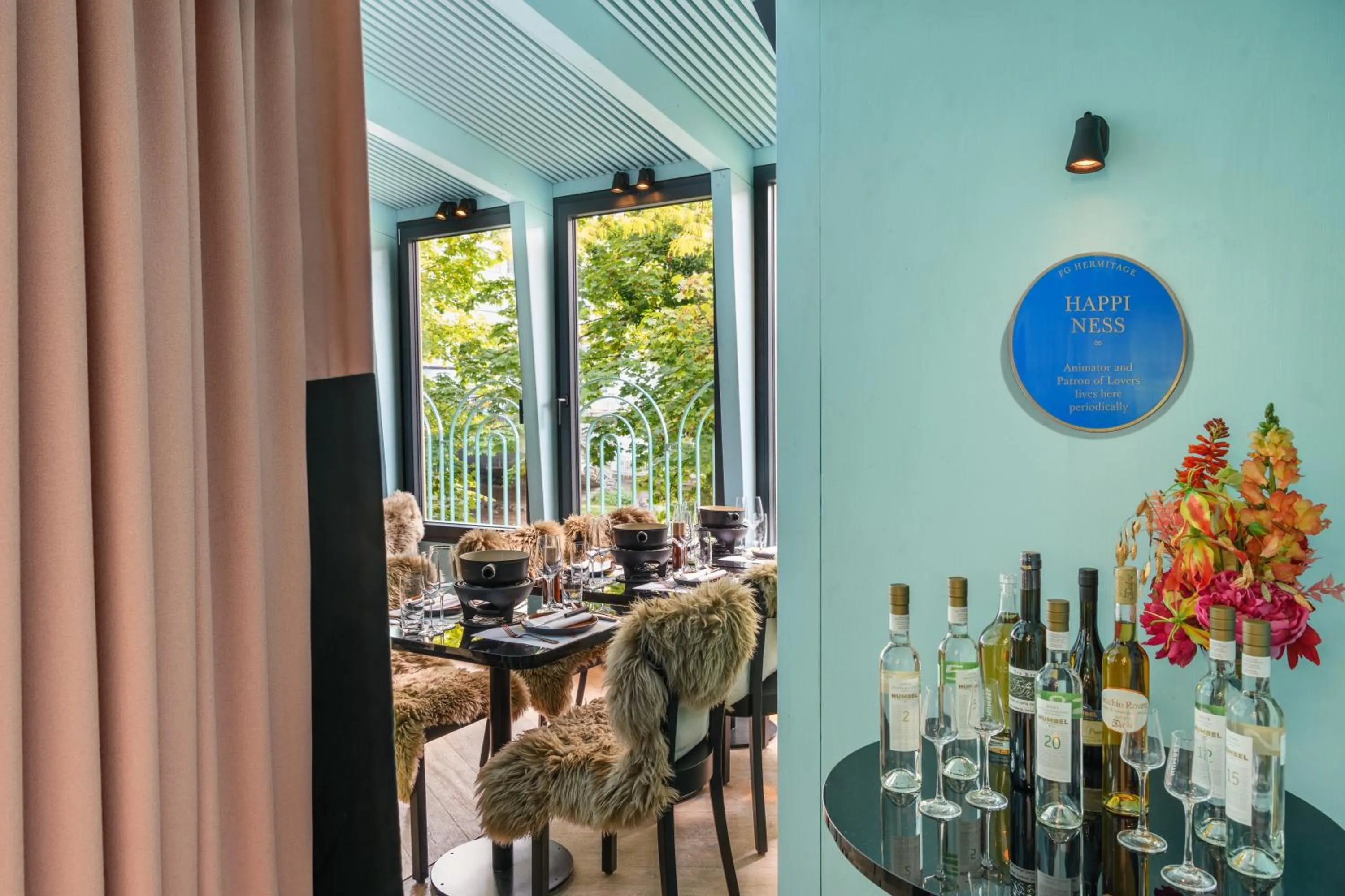 Restaurant/places to eat in Boutique & Art Hotel Helvetia