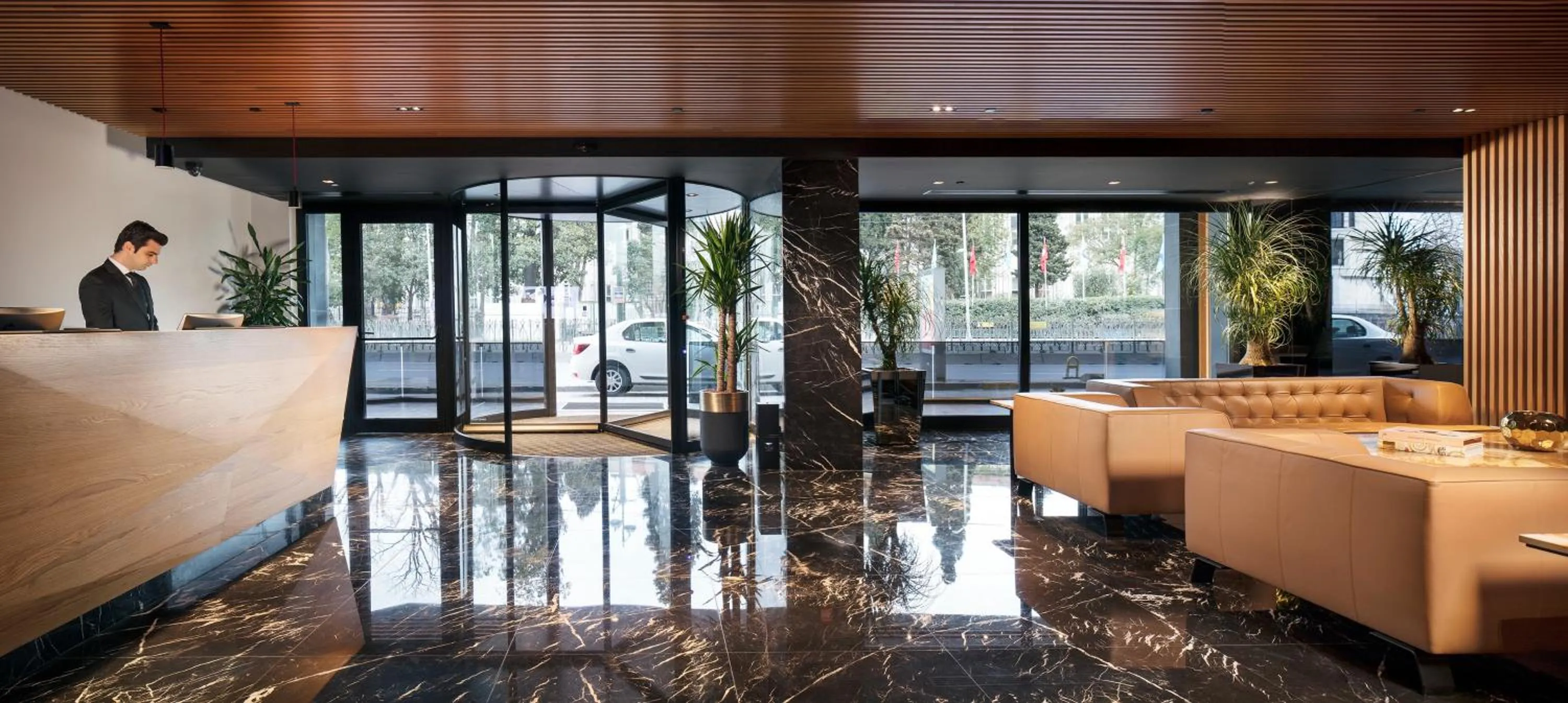 Lobby or reception in Metropolitan Hotels Bosphorus - Special Category
