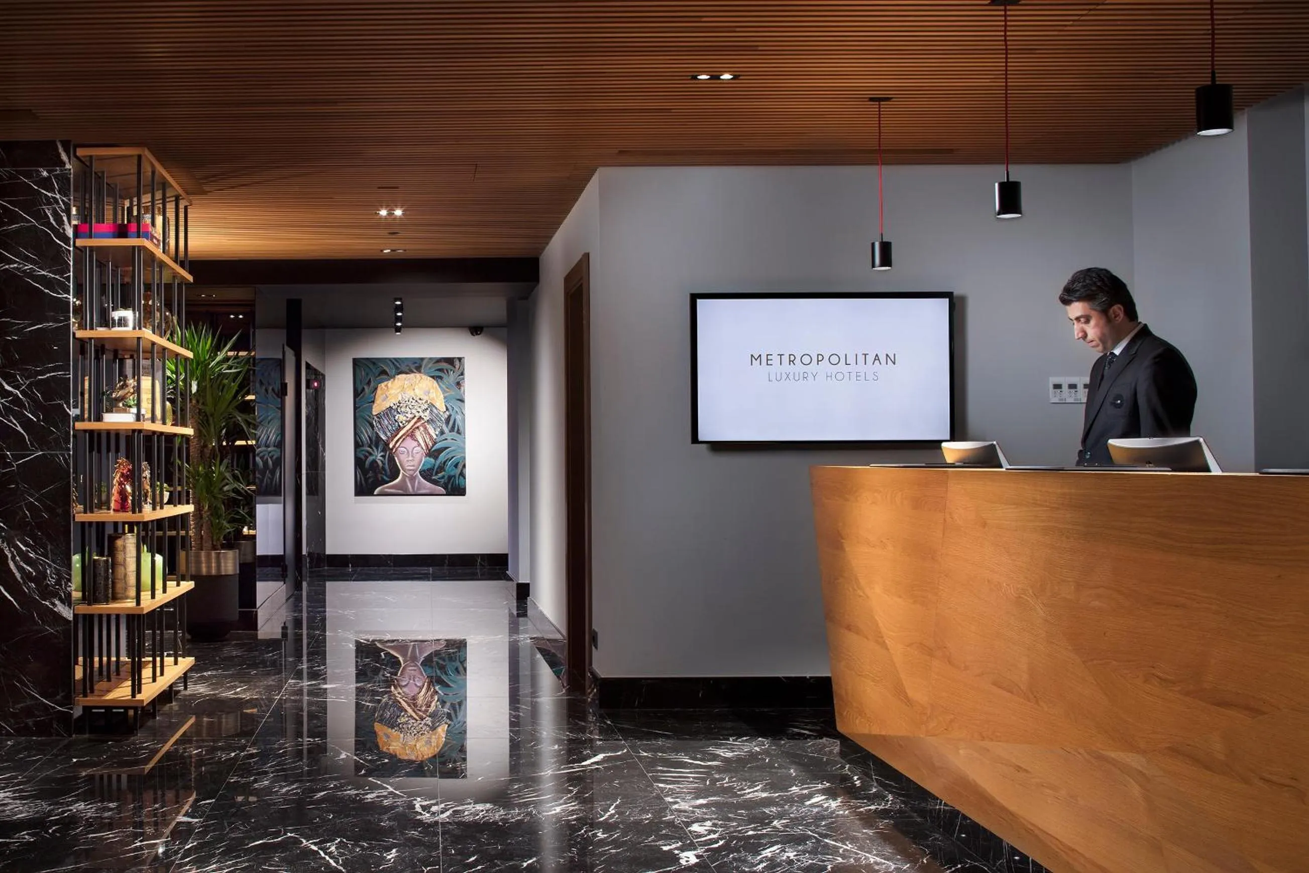 Lobby or reception in Metropolitan Hotels Bosphorus - Special Category