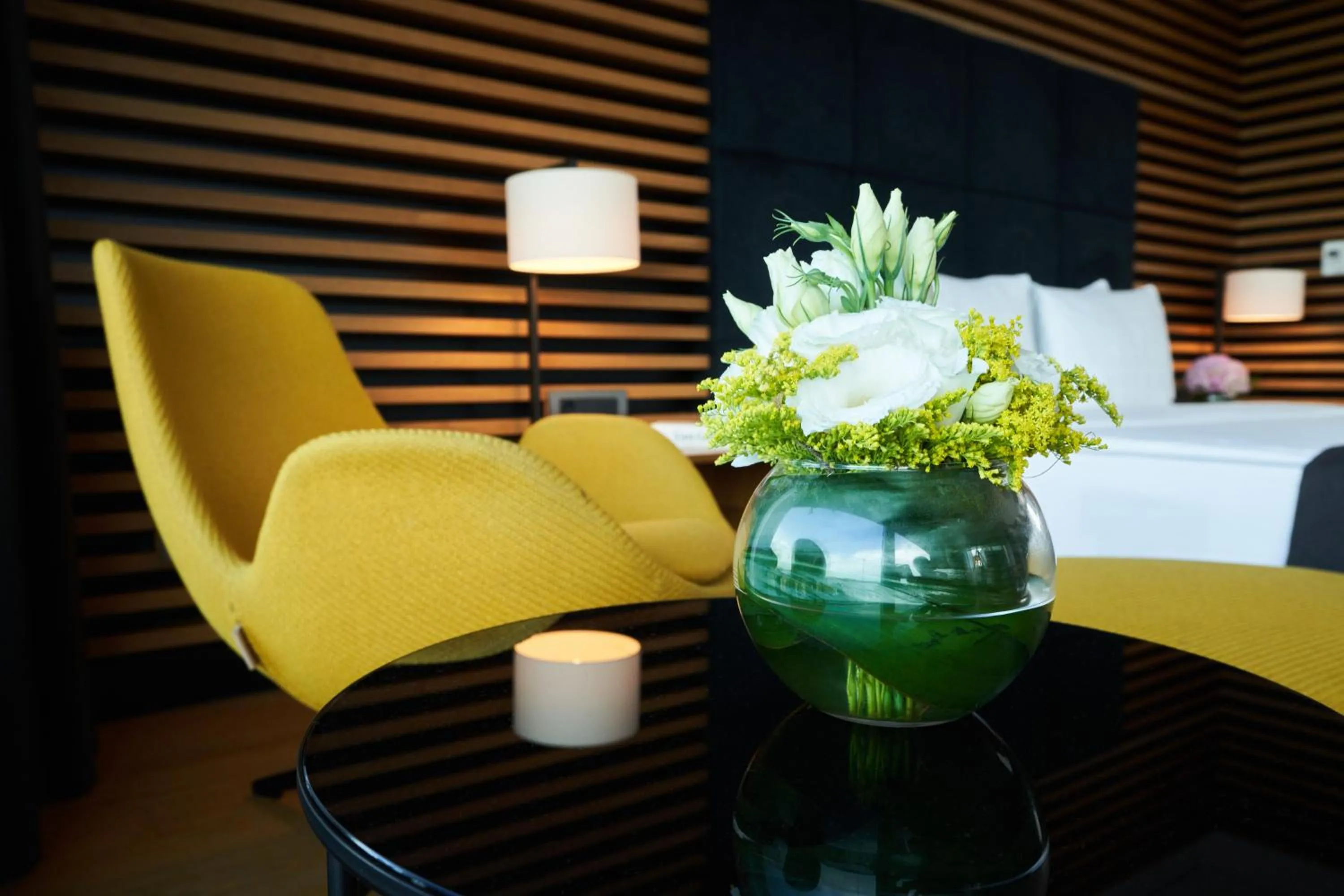 Seating area, Bed in Metropolitan Hotels Bosphorus - Special Category