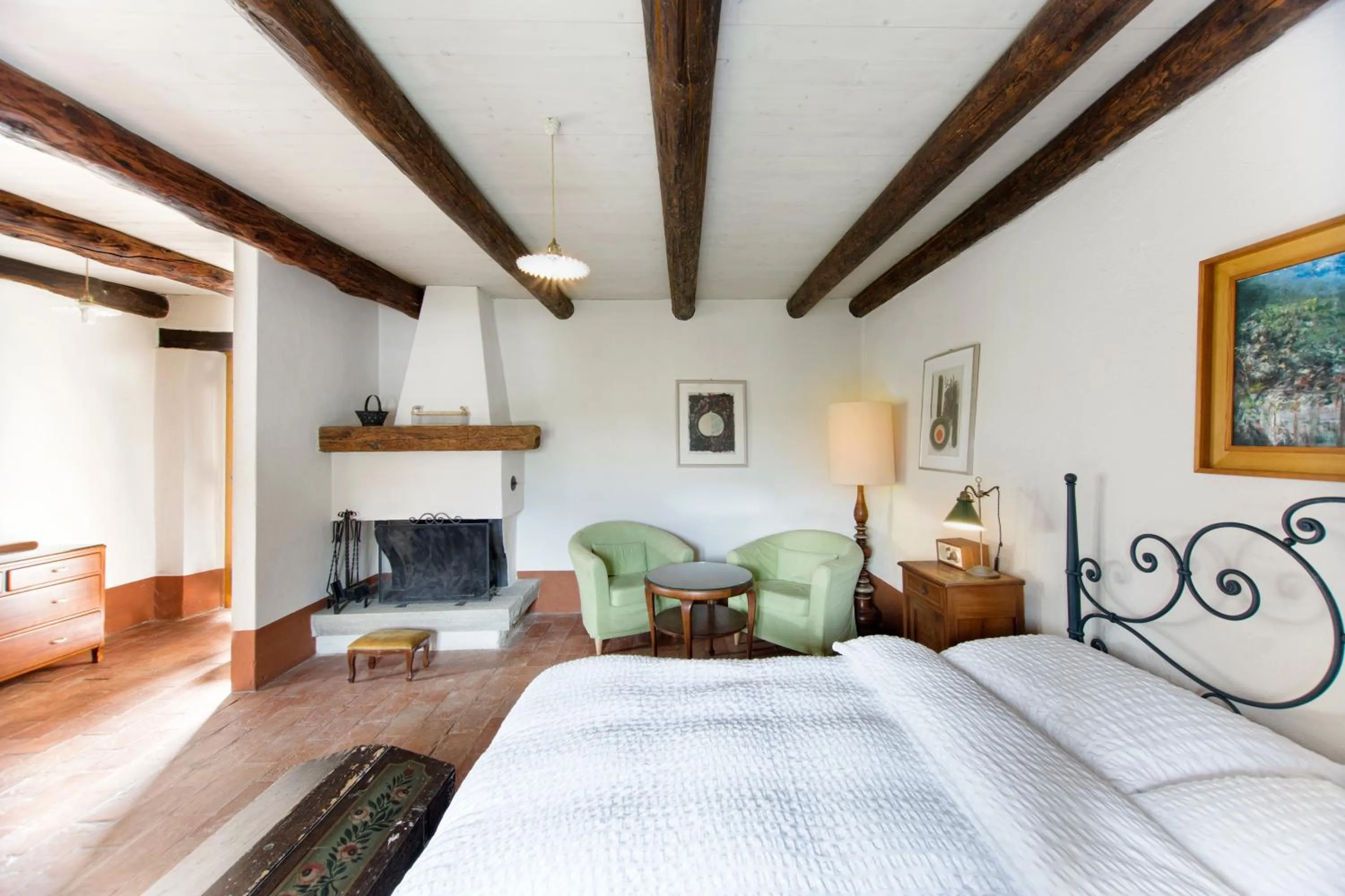 Photo of the whole room, Bed in Fattoria l'Amorosa