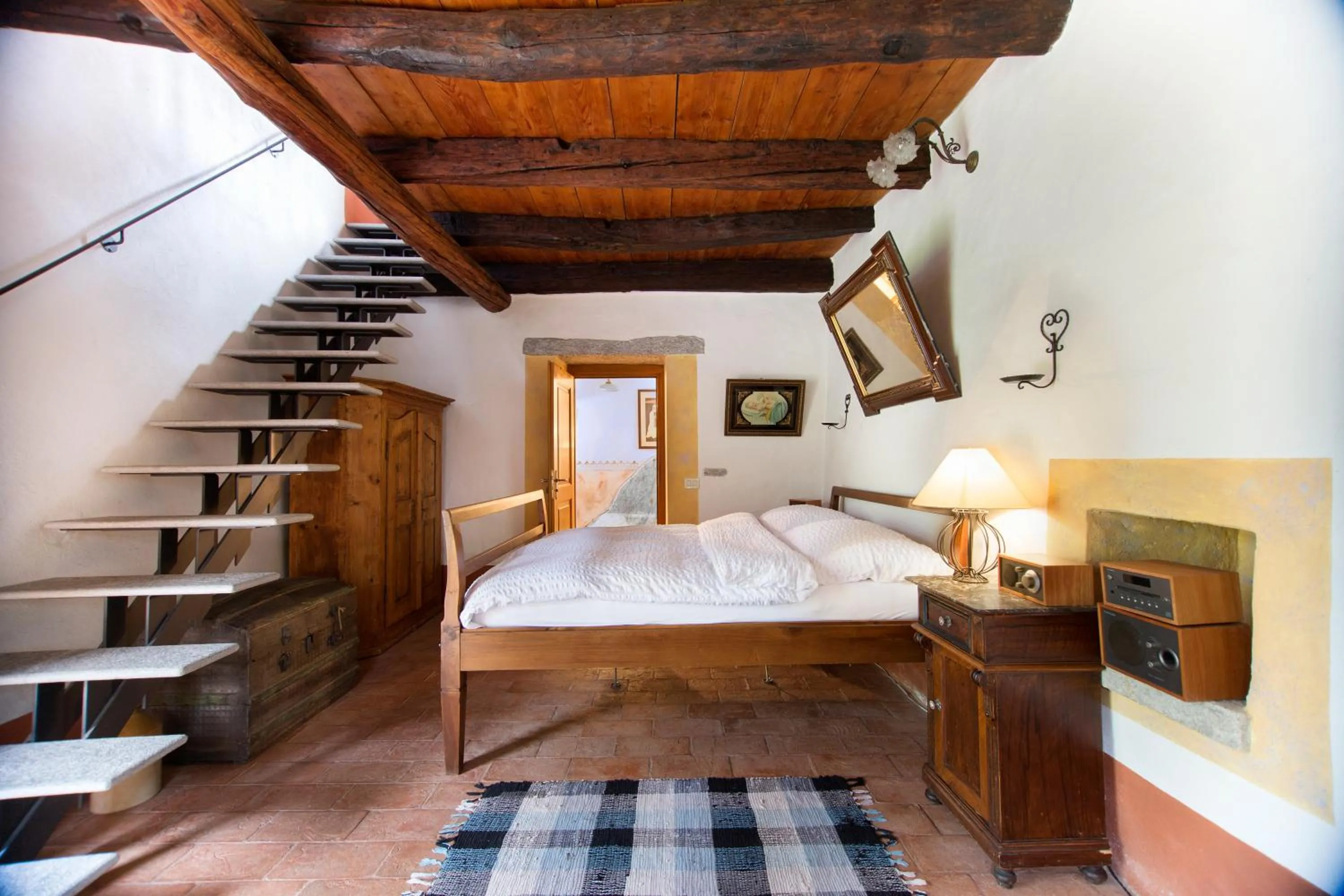 Photo of the whole room, Bed in Fattoria l'Amorosa