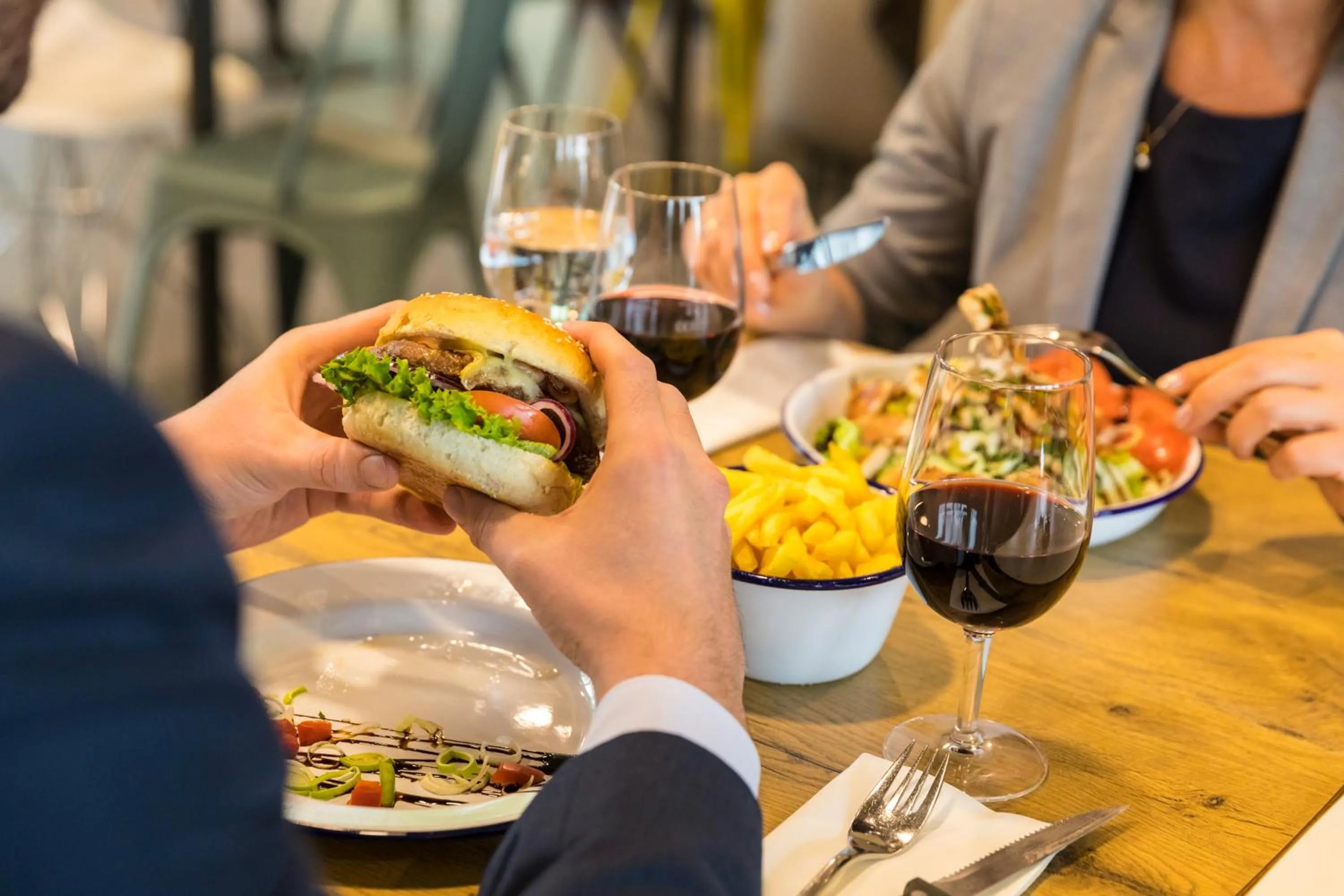 Lunch in ibis Zürich Messe Airport