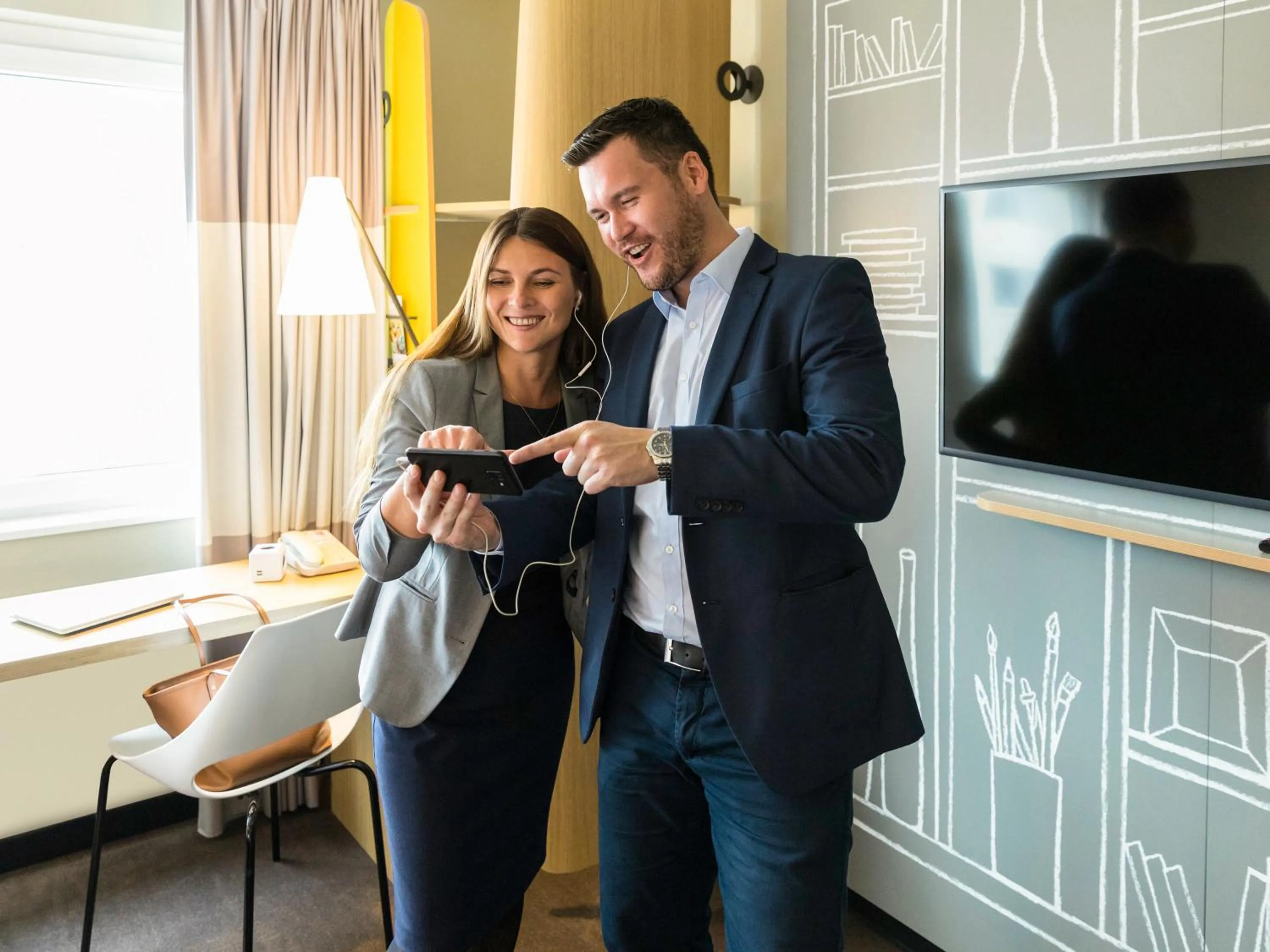 Bedroom in ibis Zürich Messe Airport