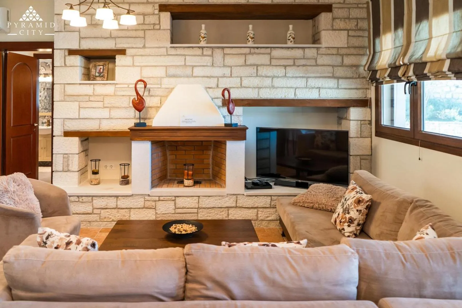 Living room in Luxury Villa Jupiter