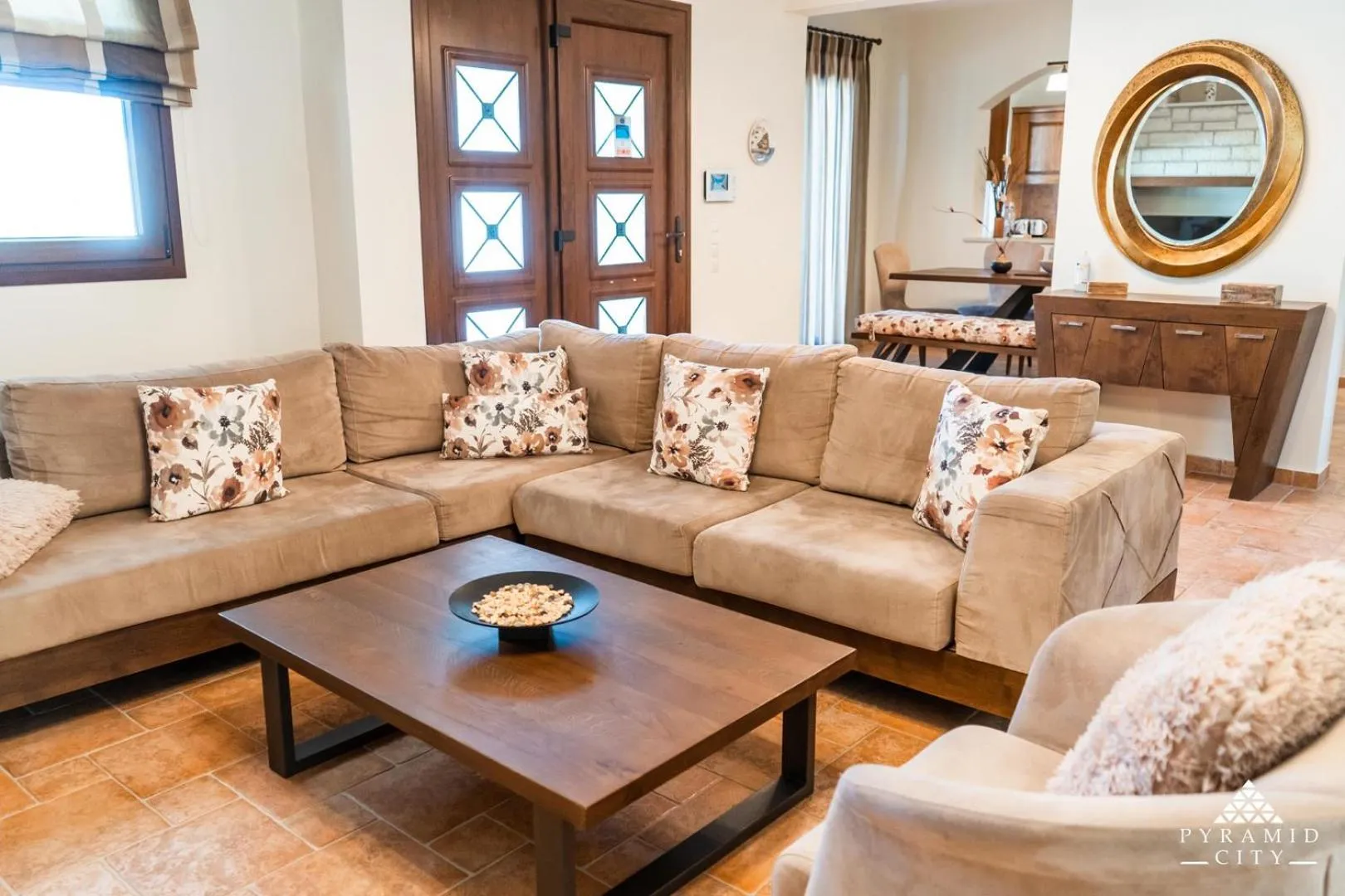 Living room in Luxury Villa Jupiter