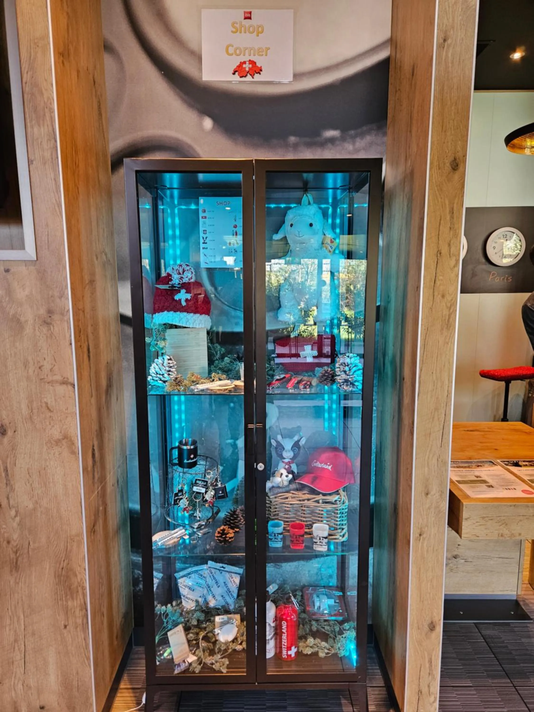 Shopping Area in ibis Genève Aéroport