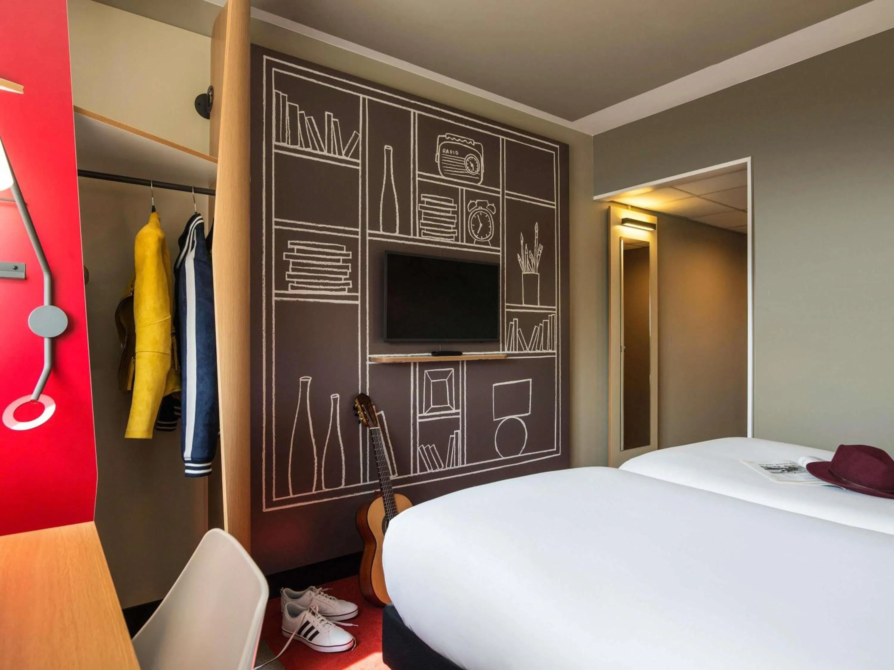 Bedroom, Bed in ibis Genève Centre Gare