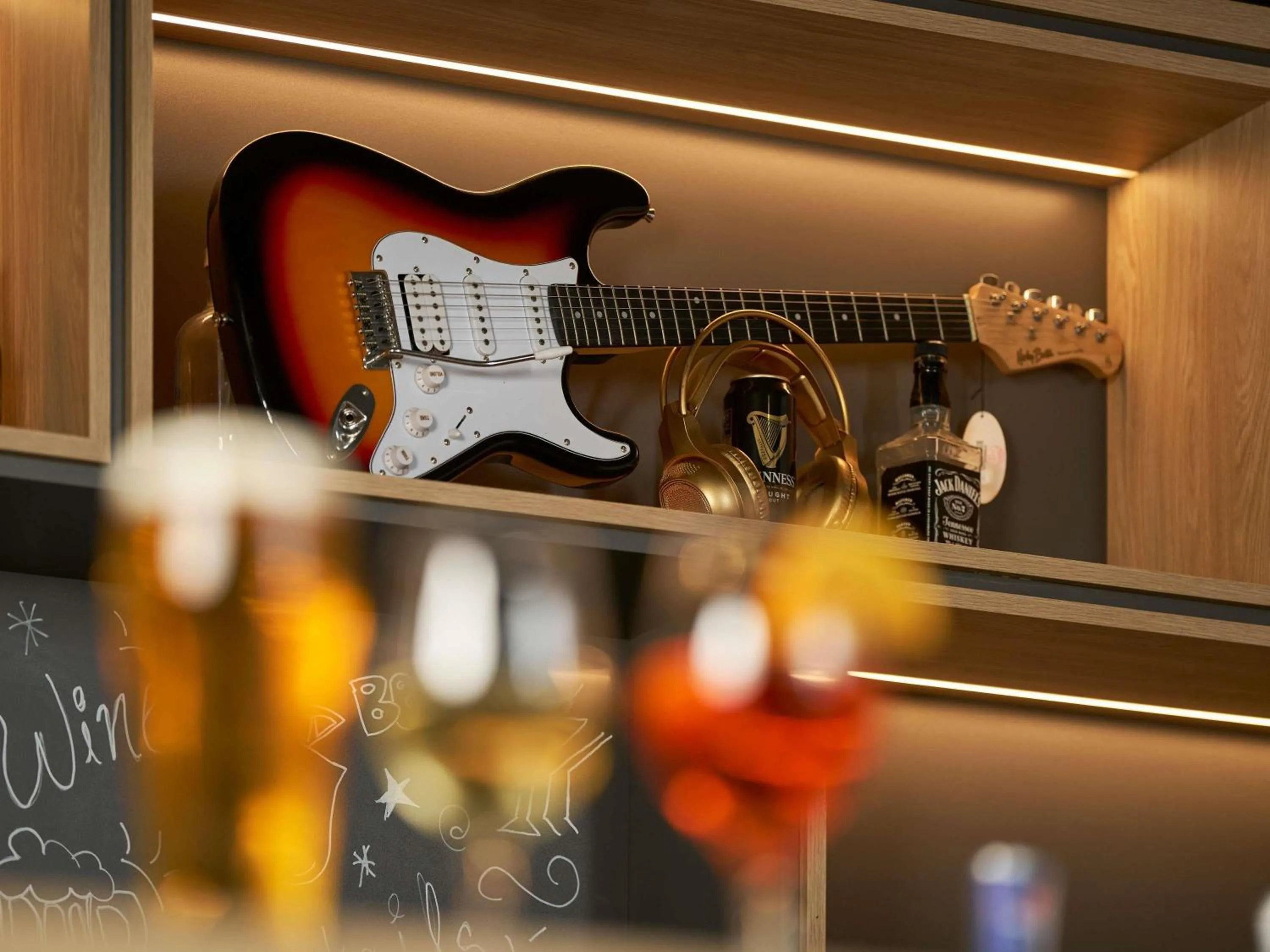 Lounge or bar in ibis Chur