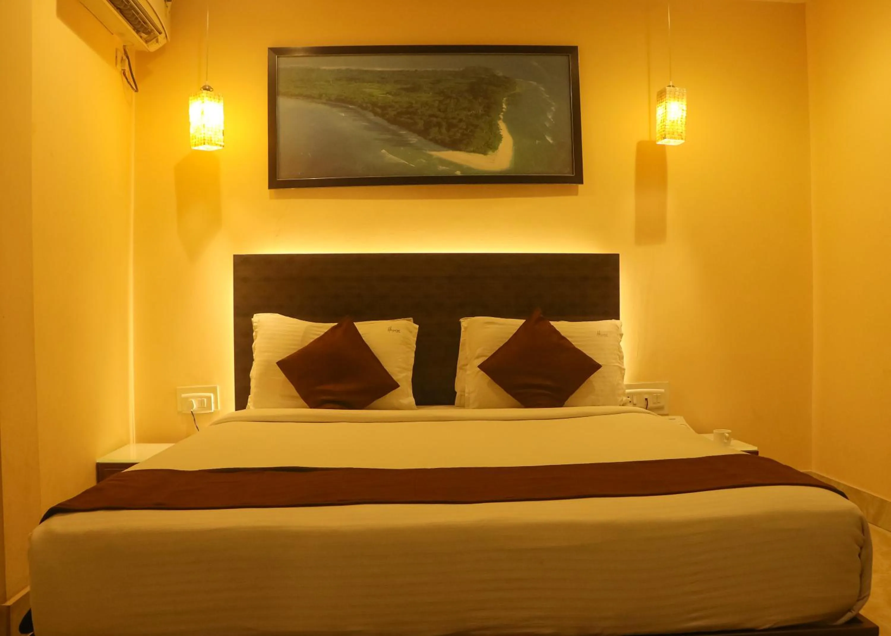 Bed in Hotel Haywizz