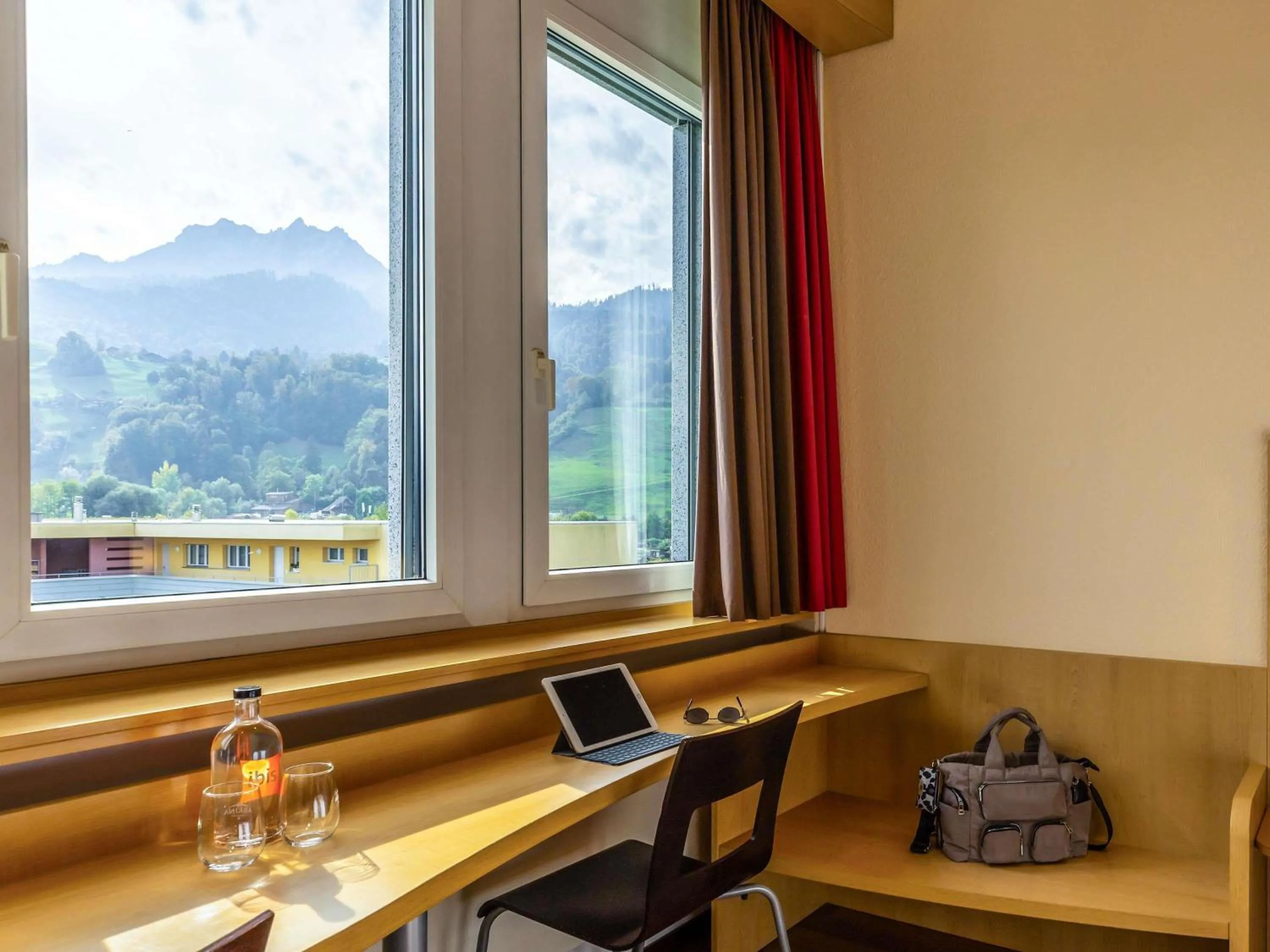 Bedroom in ibis Luzern Kriens