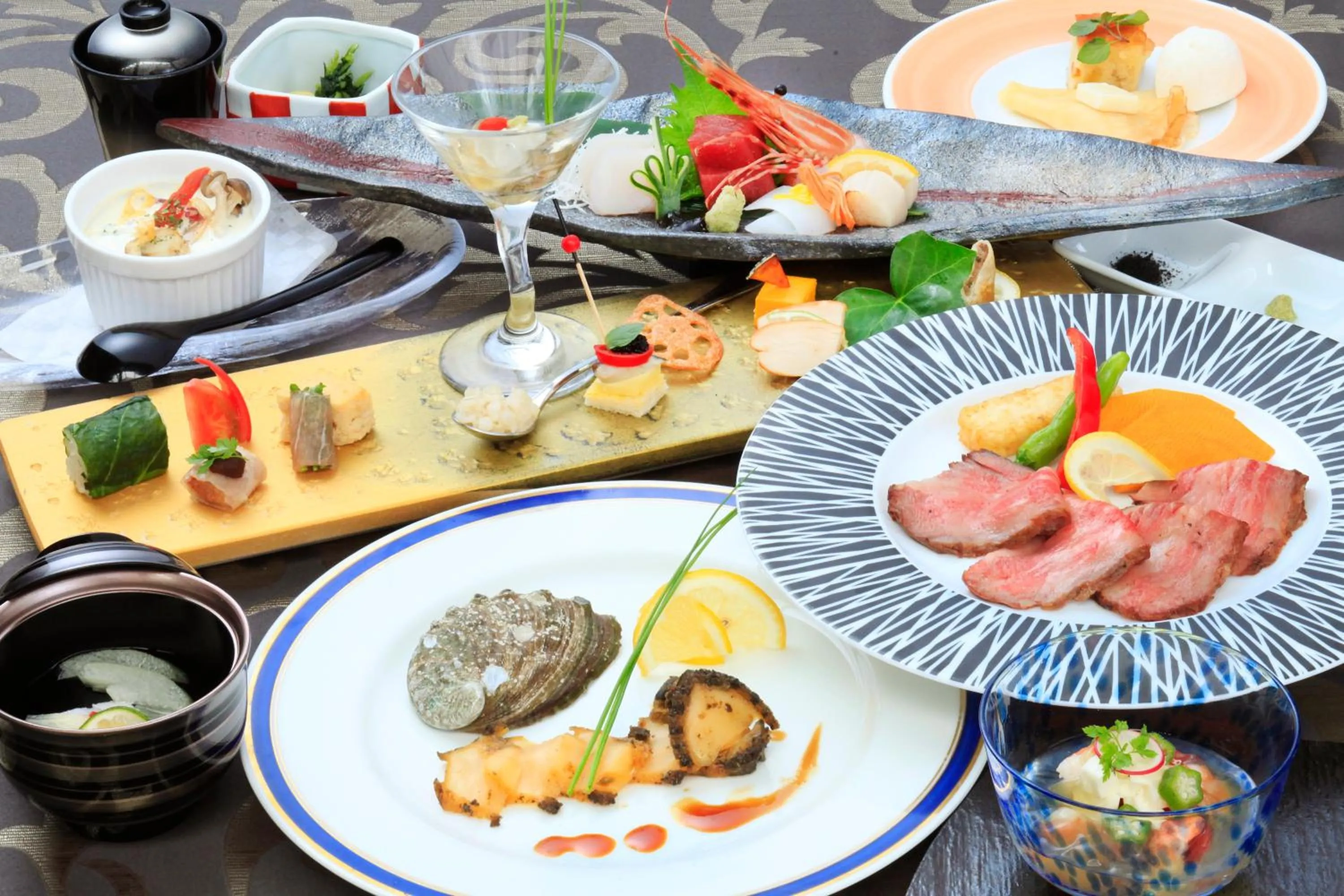 Dinner in Atami Tensui