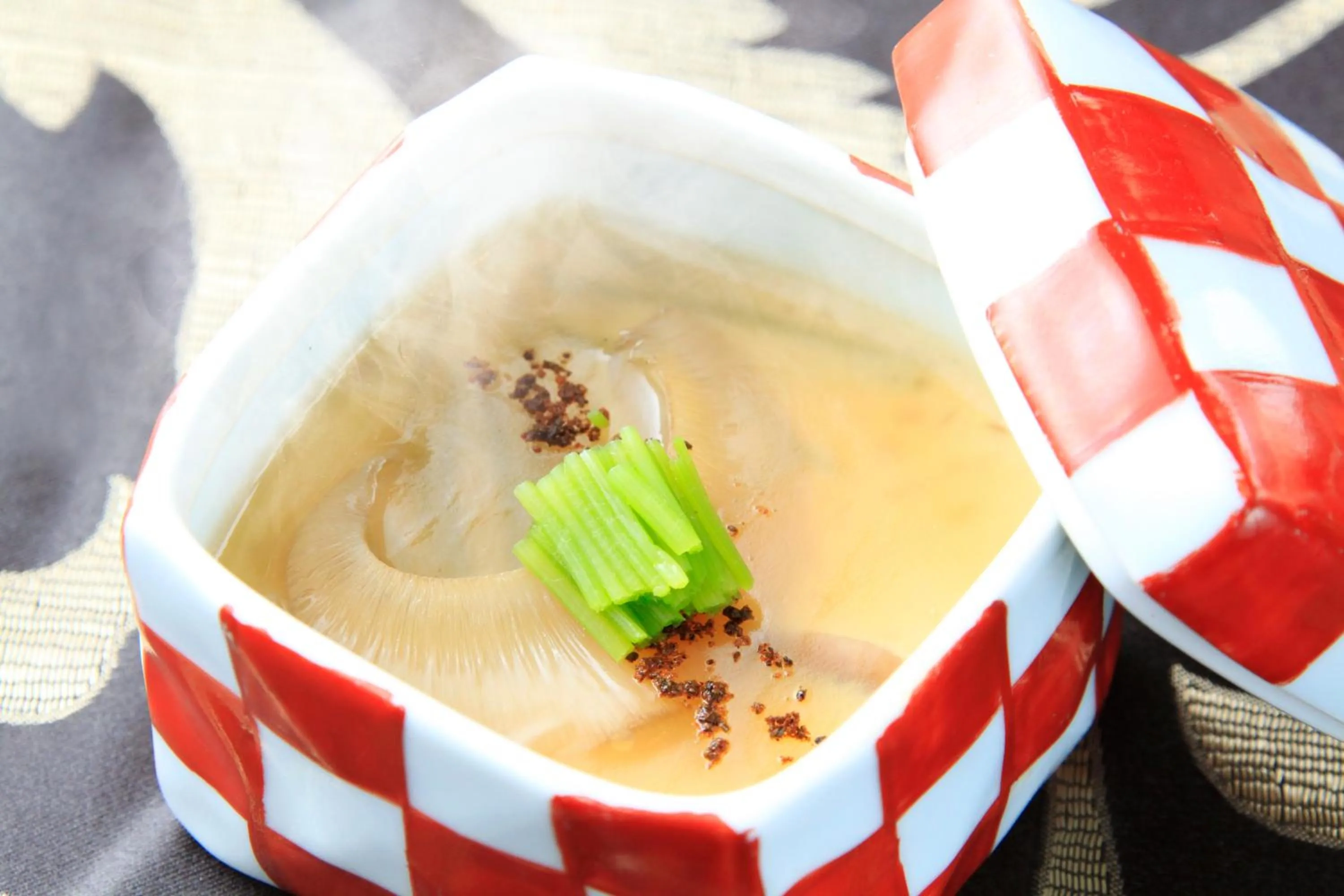 Food close-up in Atami Tensui