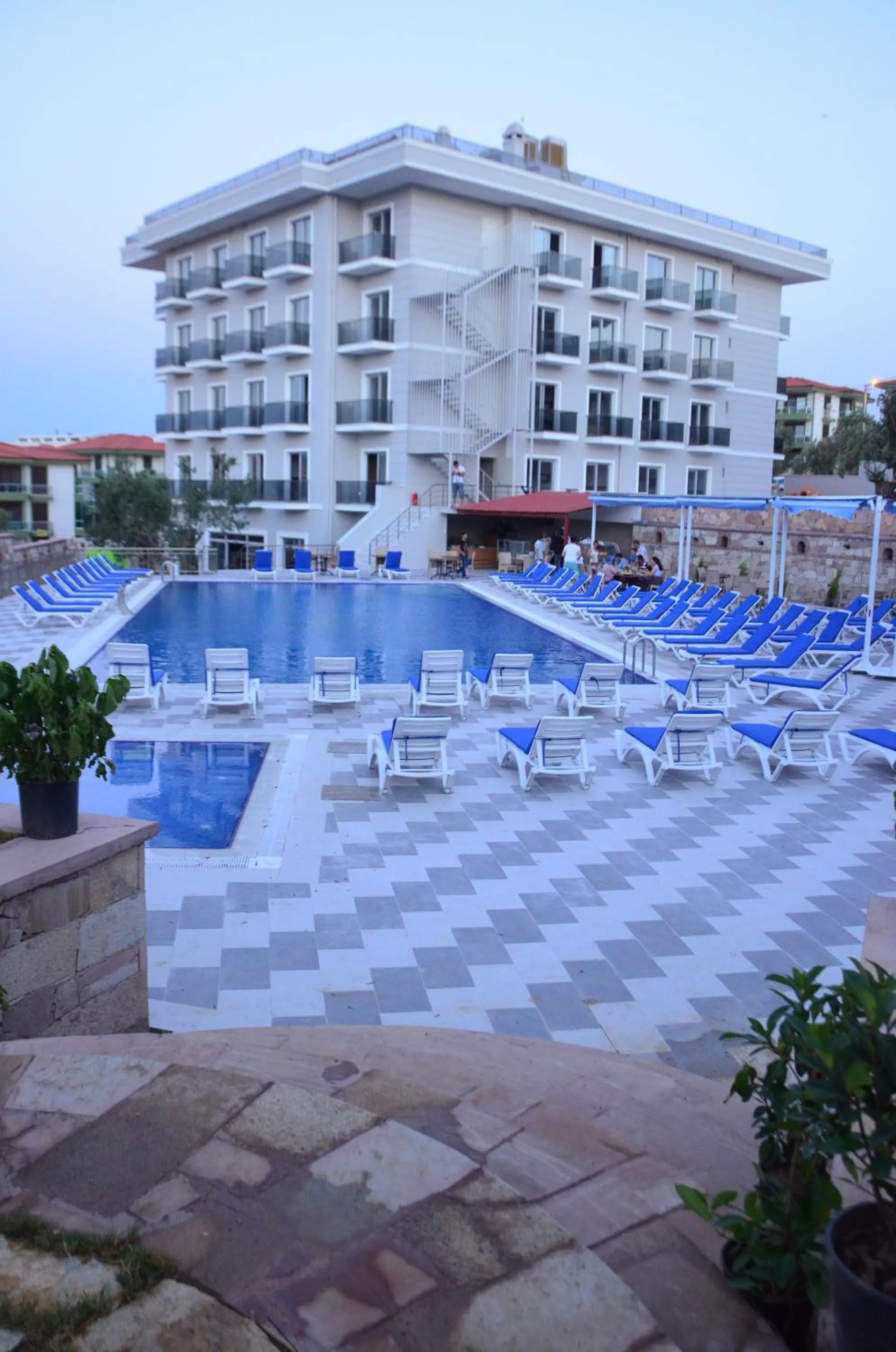 Facade/entrance in Elisa Hotel