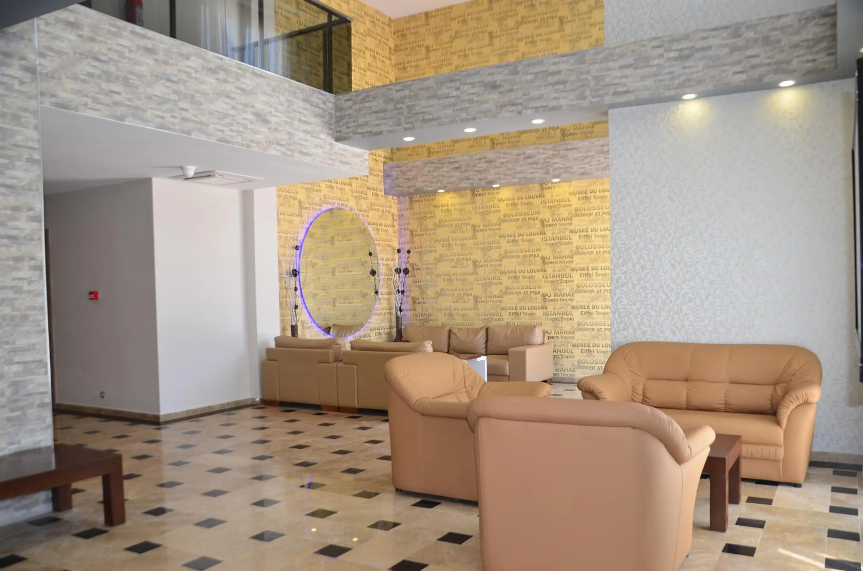 Lobby or reception in Elisa Hotel