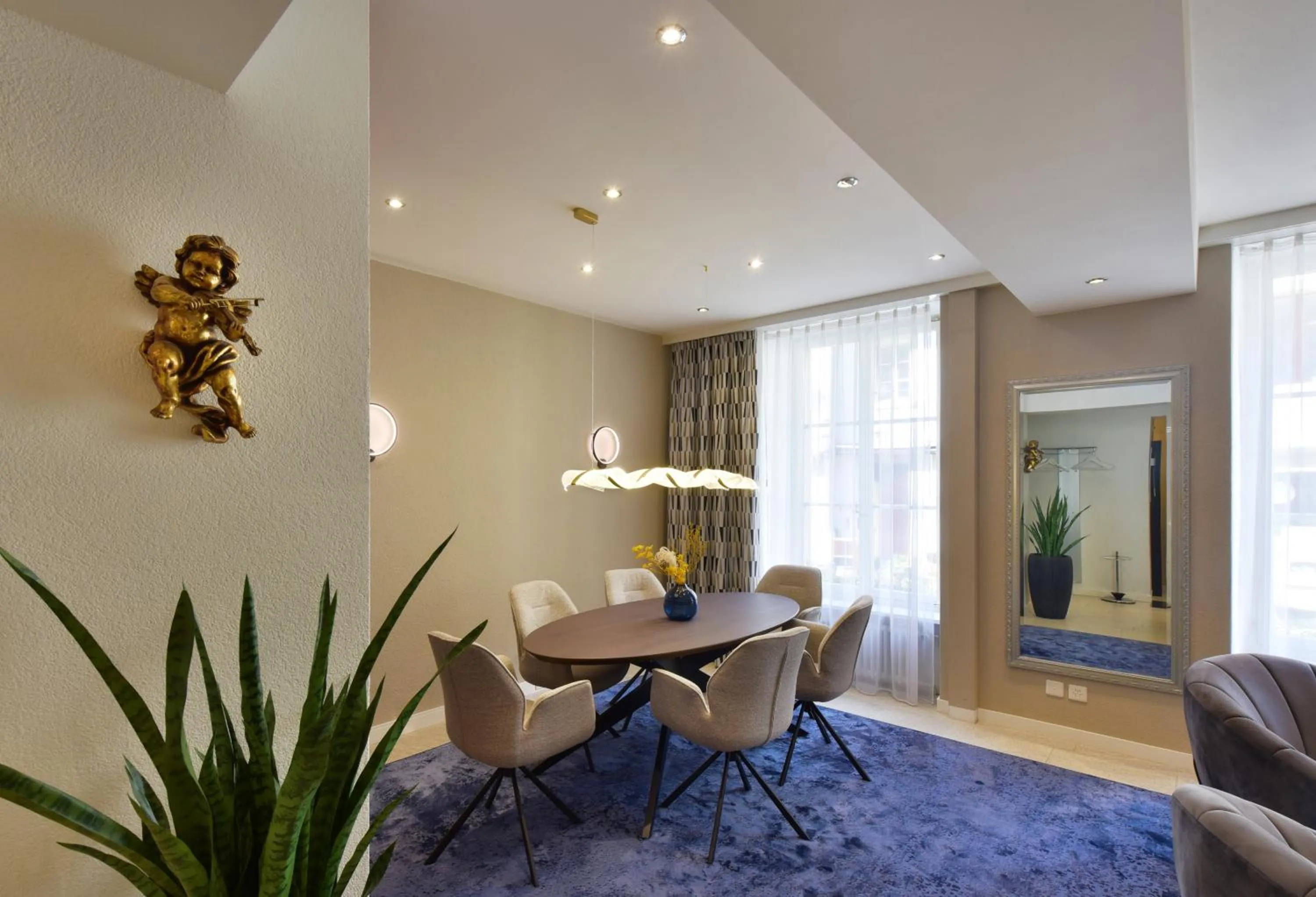 Lobby or reception in Hotel Engel