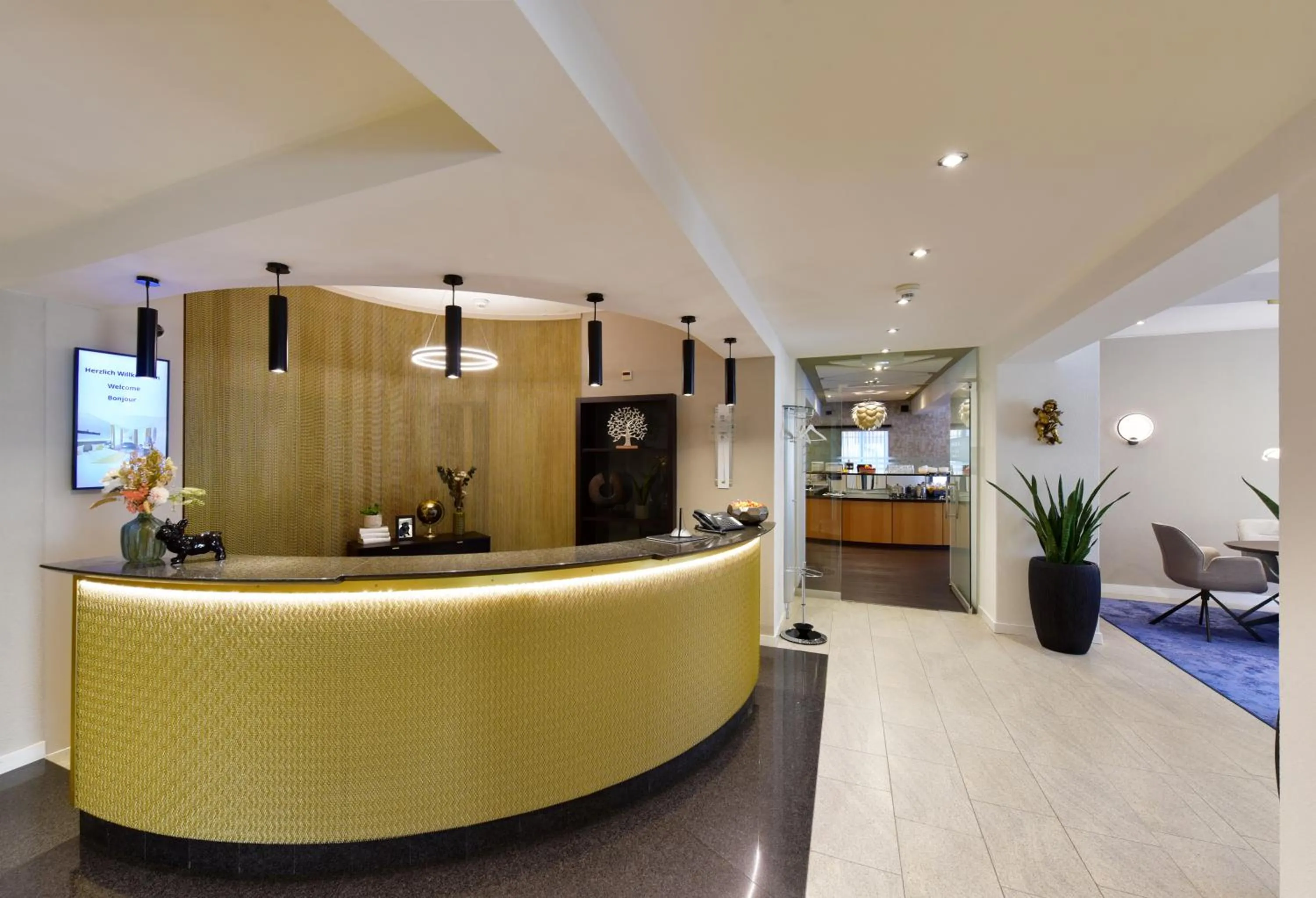 Lobby or reception in Hotel Engel