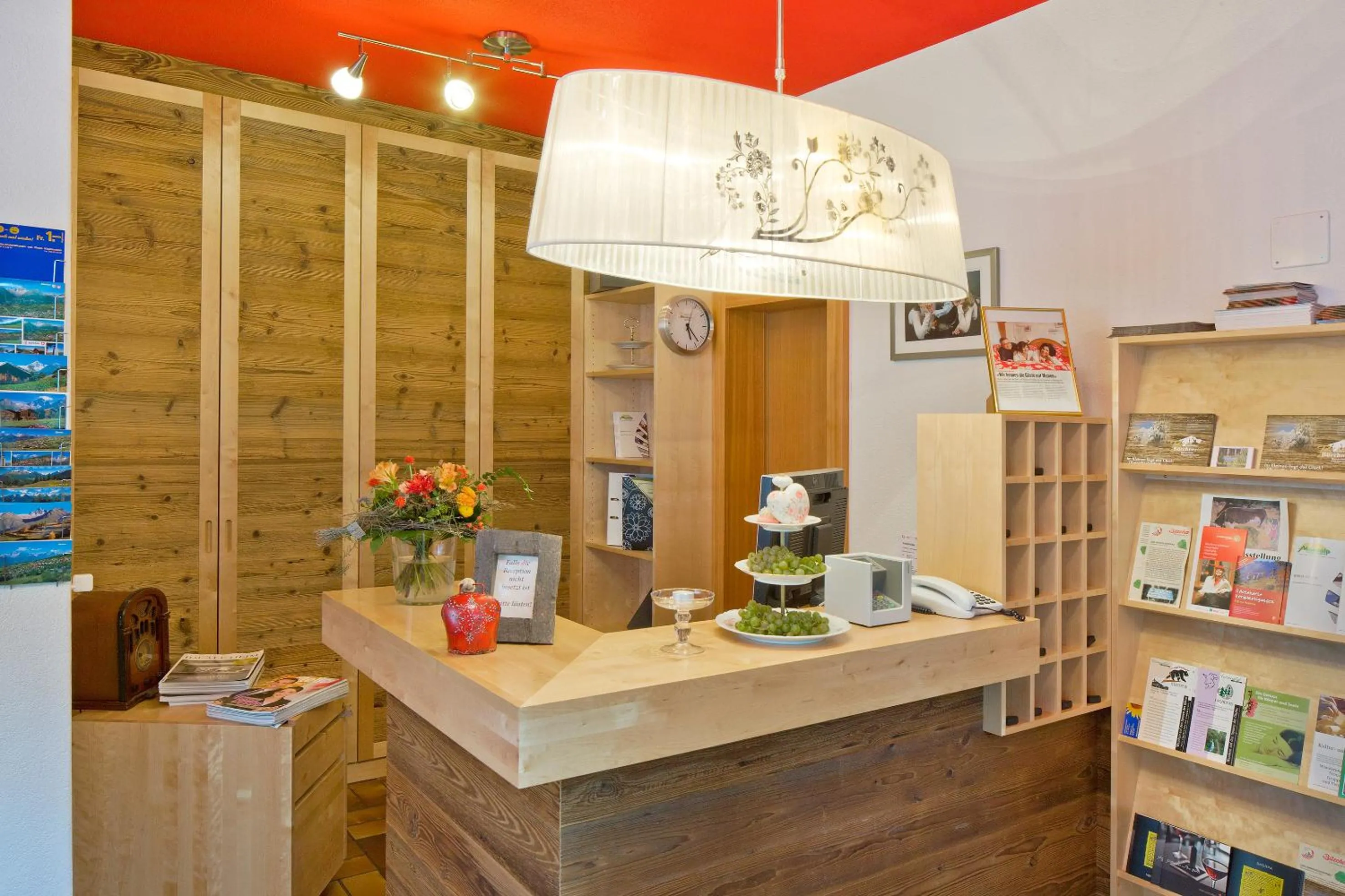 Lobby or reception in Hotel Restaurant Bürchnerhof