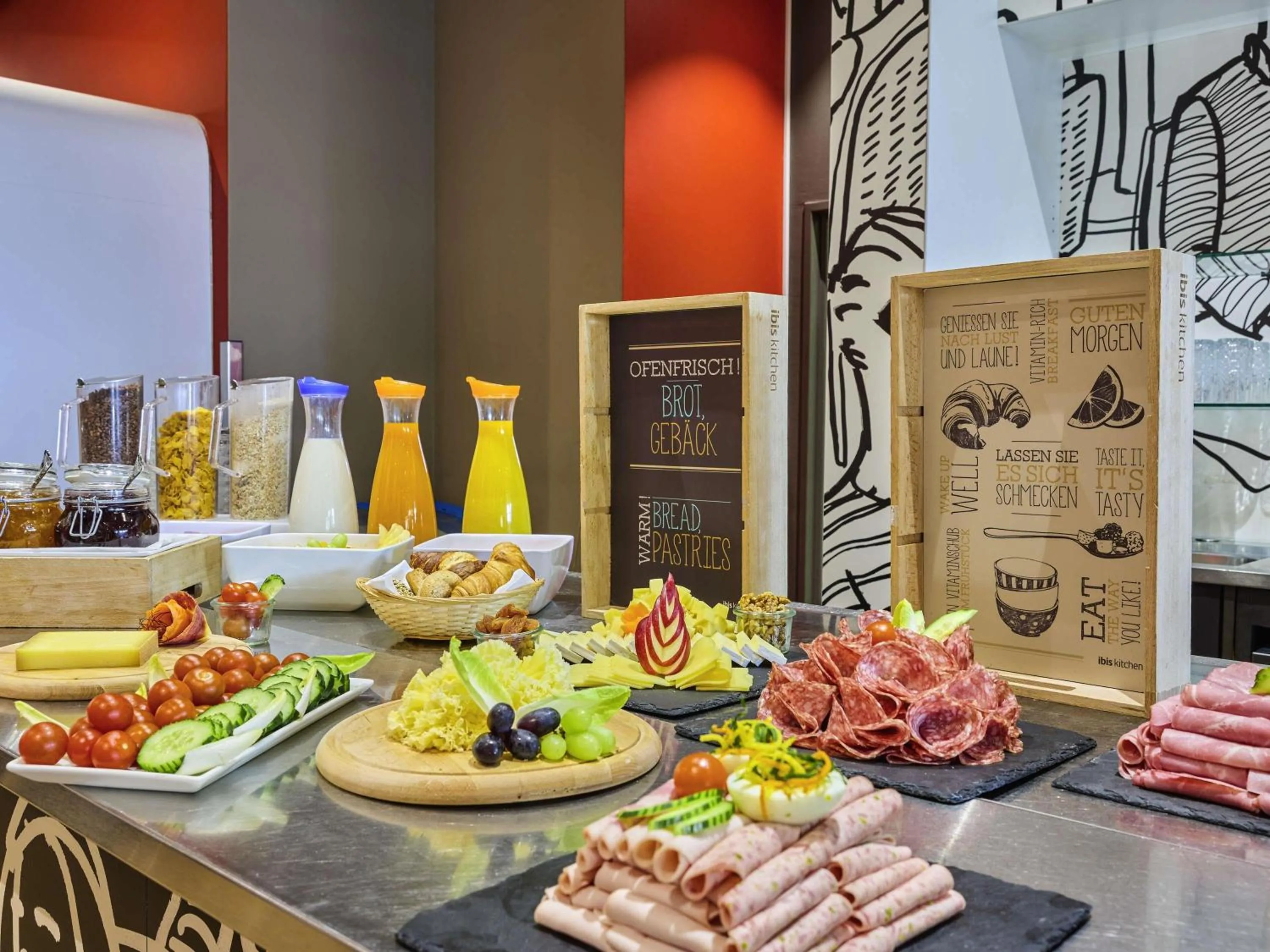 Breakfast in ibis Baar Zug