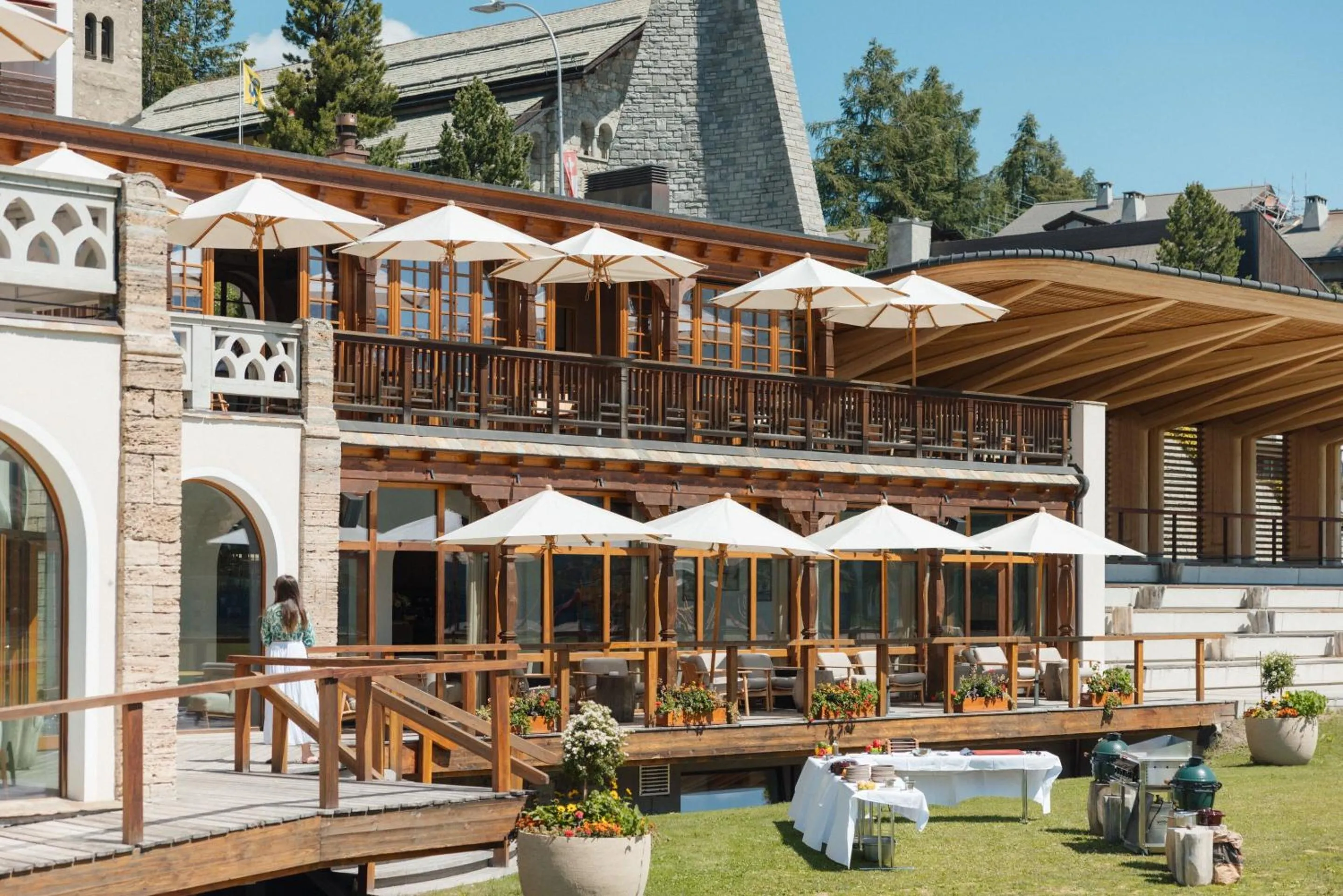 Restaurant/places to eat in Kulm Hotel St. Moritz