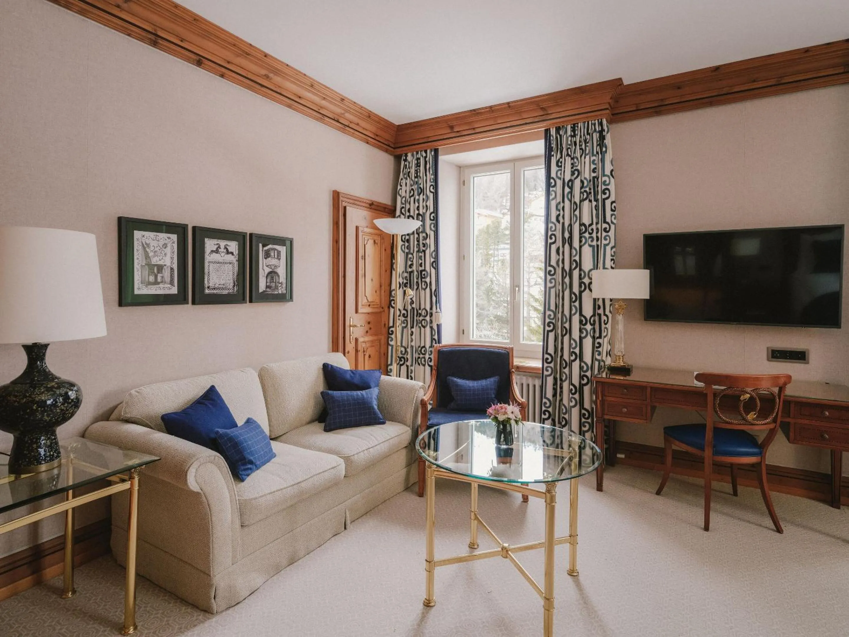 View (from property/room) in Kulm Hotel St. Moritz