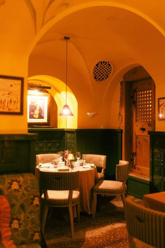 Restaurant/places to eat in Kulm Hotel St. Moritz