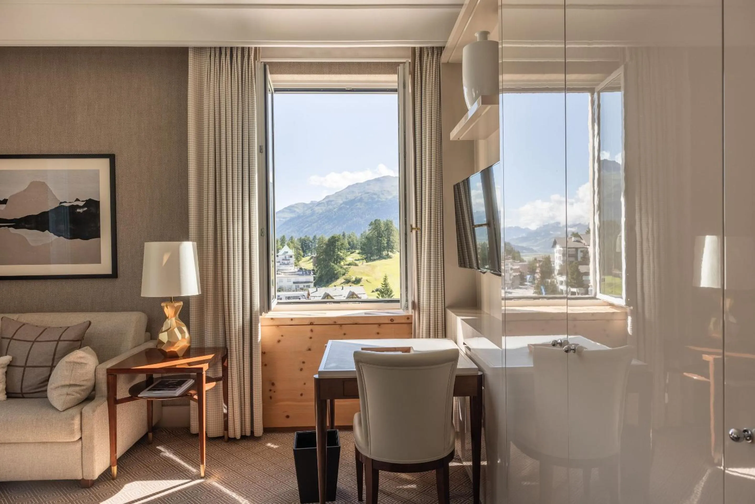 View (from property/room) in Kulm Hotel St. Moritz