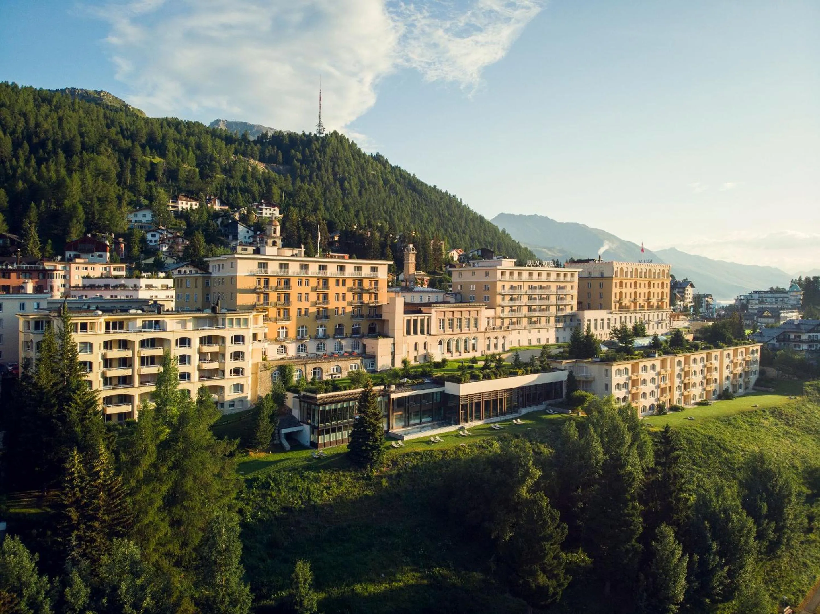 Facade/entrance in Kulm Hotel St. Moritz