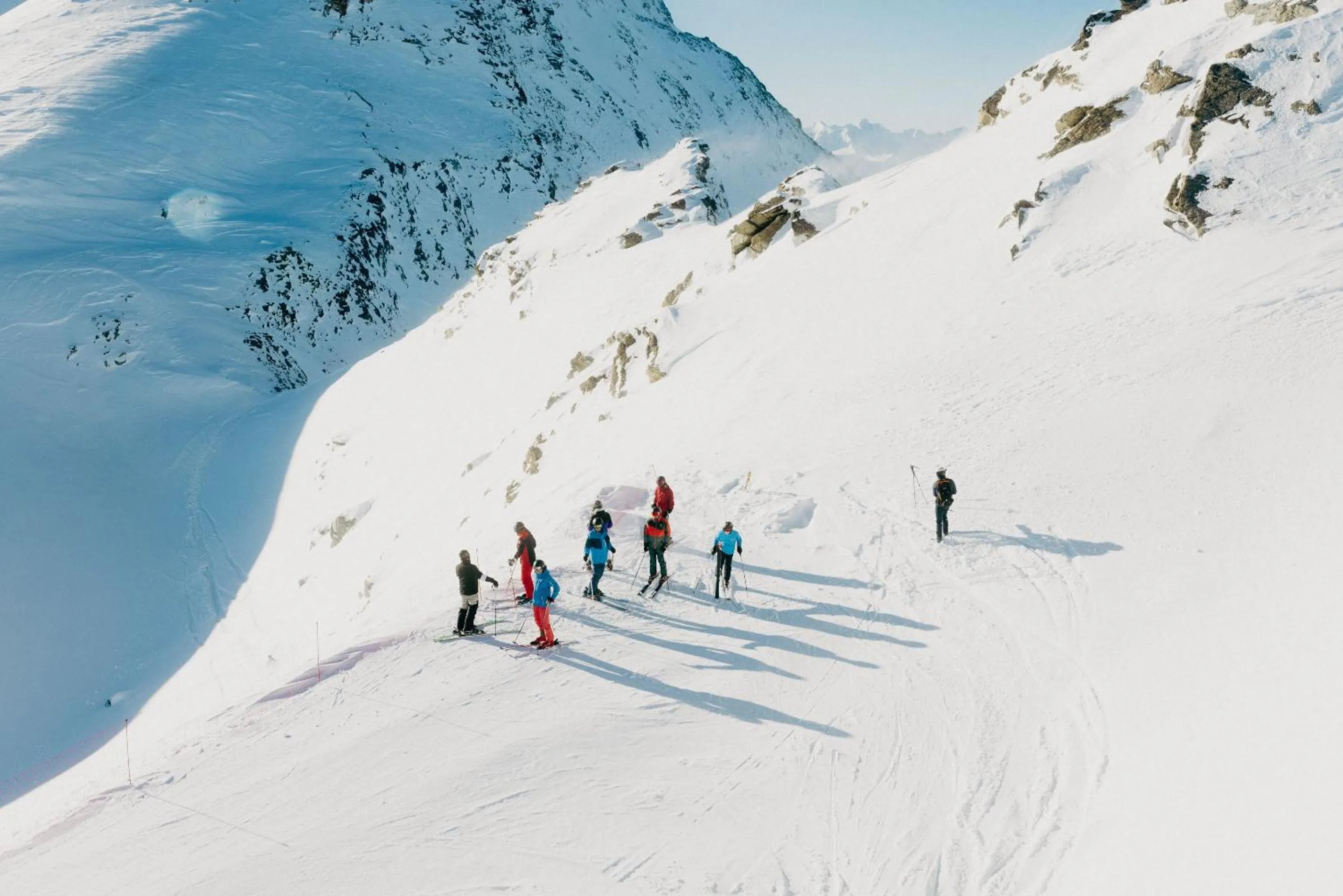 Skiing in Kulm Hotel St. Moritz