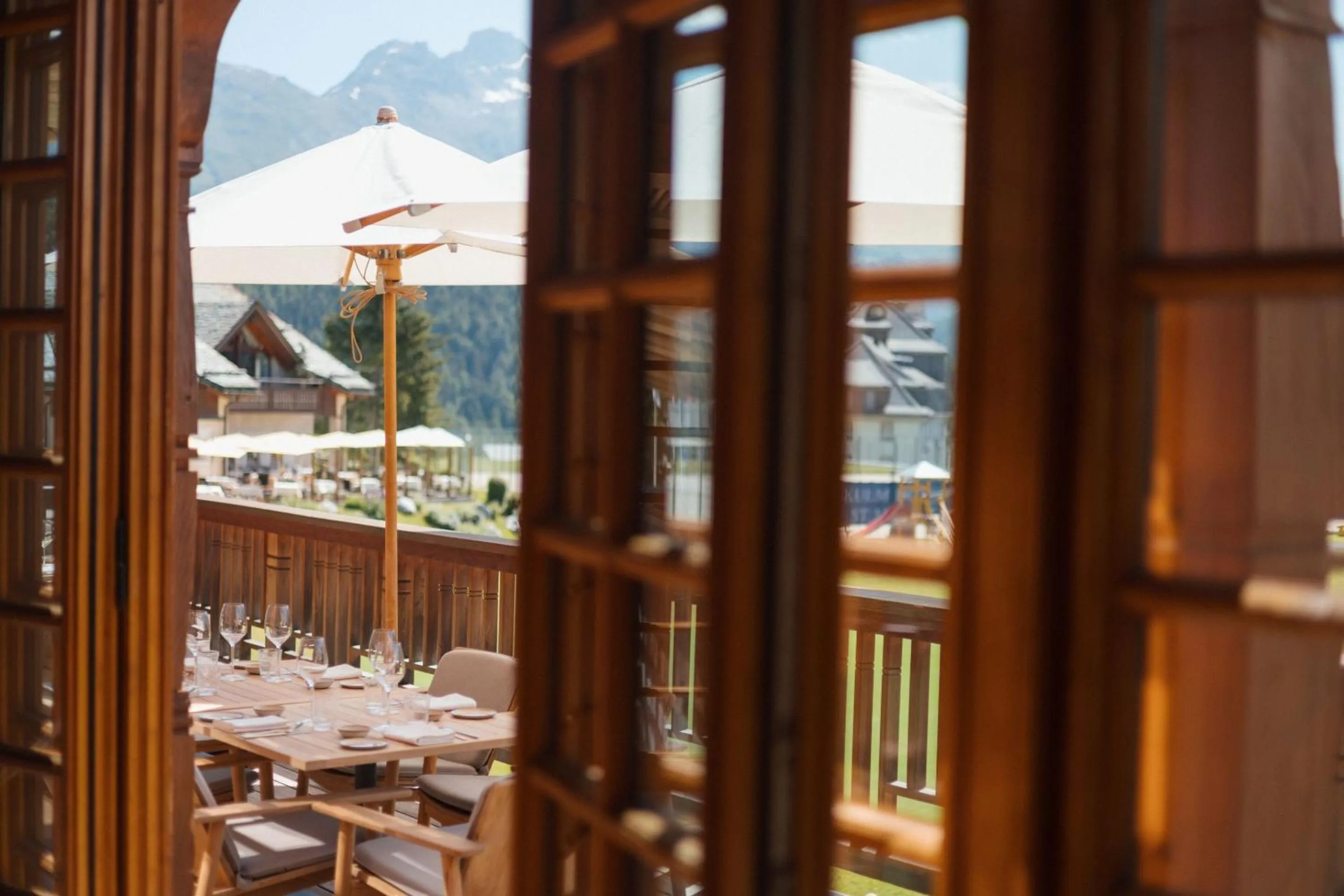 Restaurant/places to eat in Kulm Hotel St. Moritz