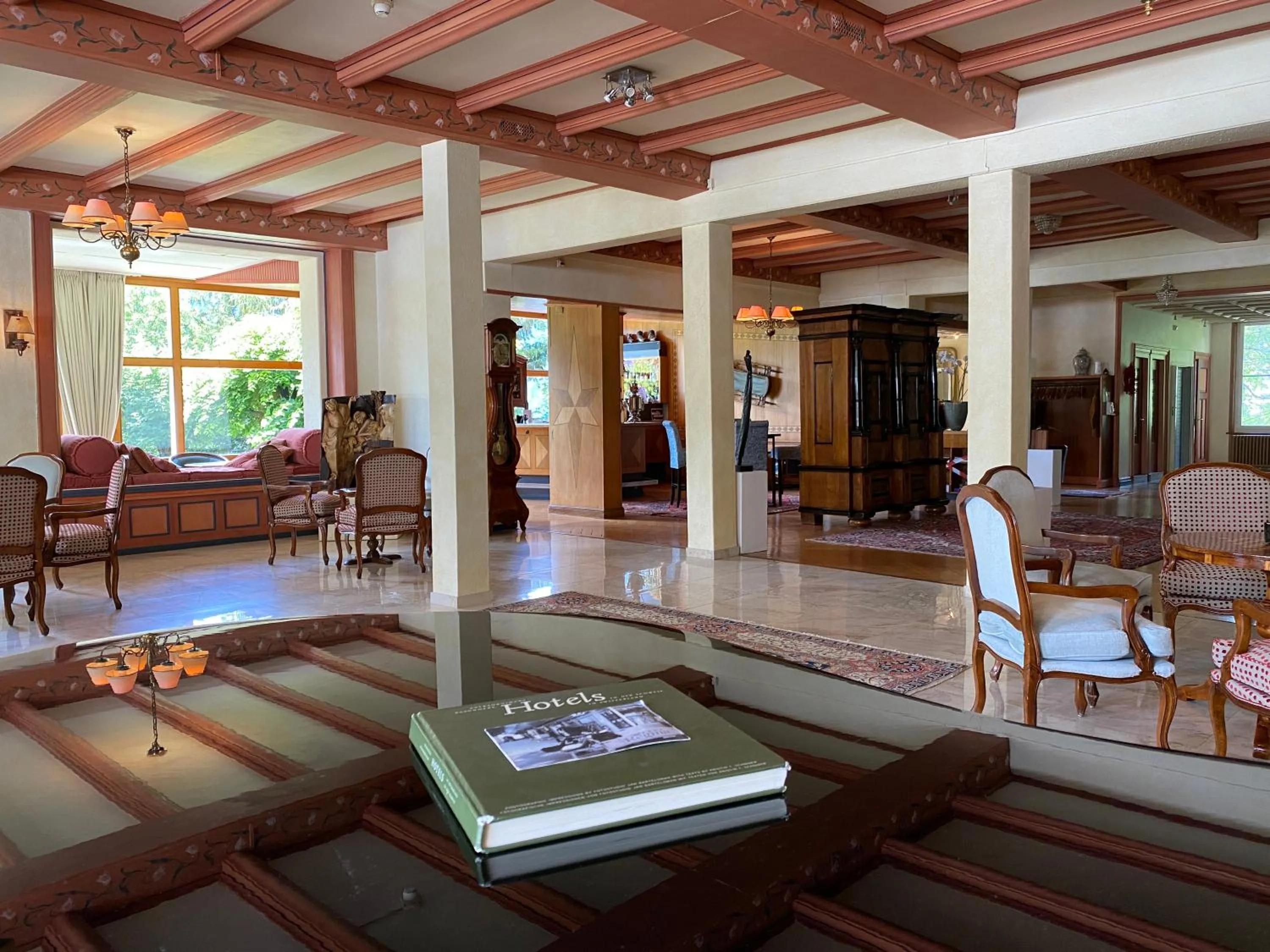 Lobby or reception in Hotel Regina