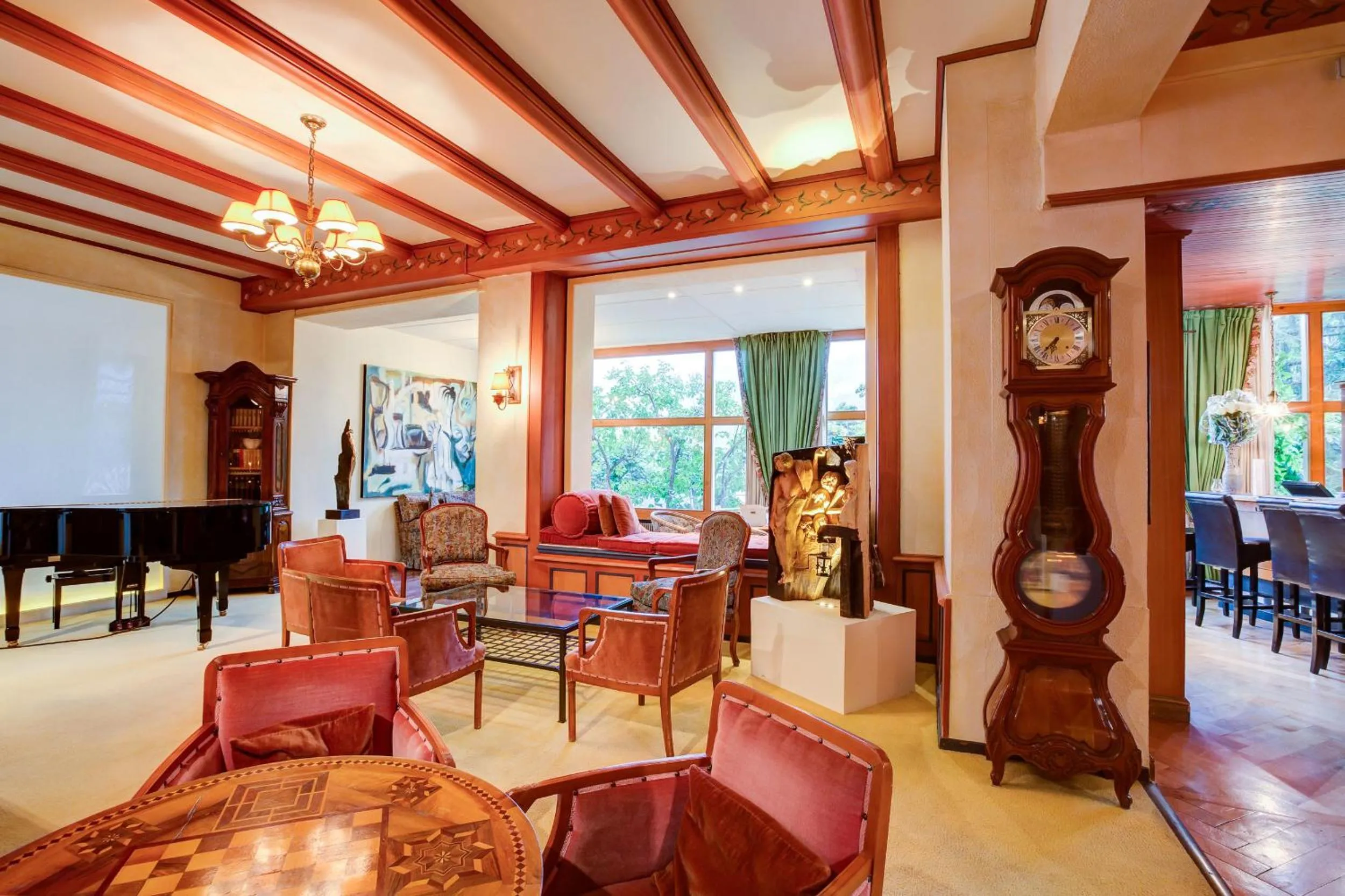 Lobby or reception in Hotel Regina