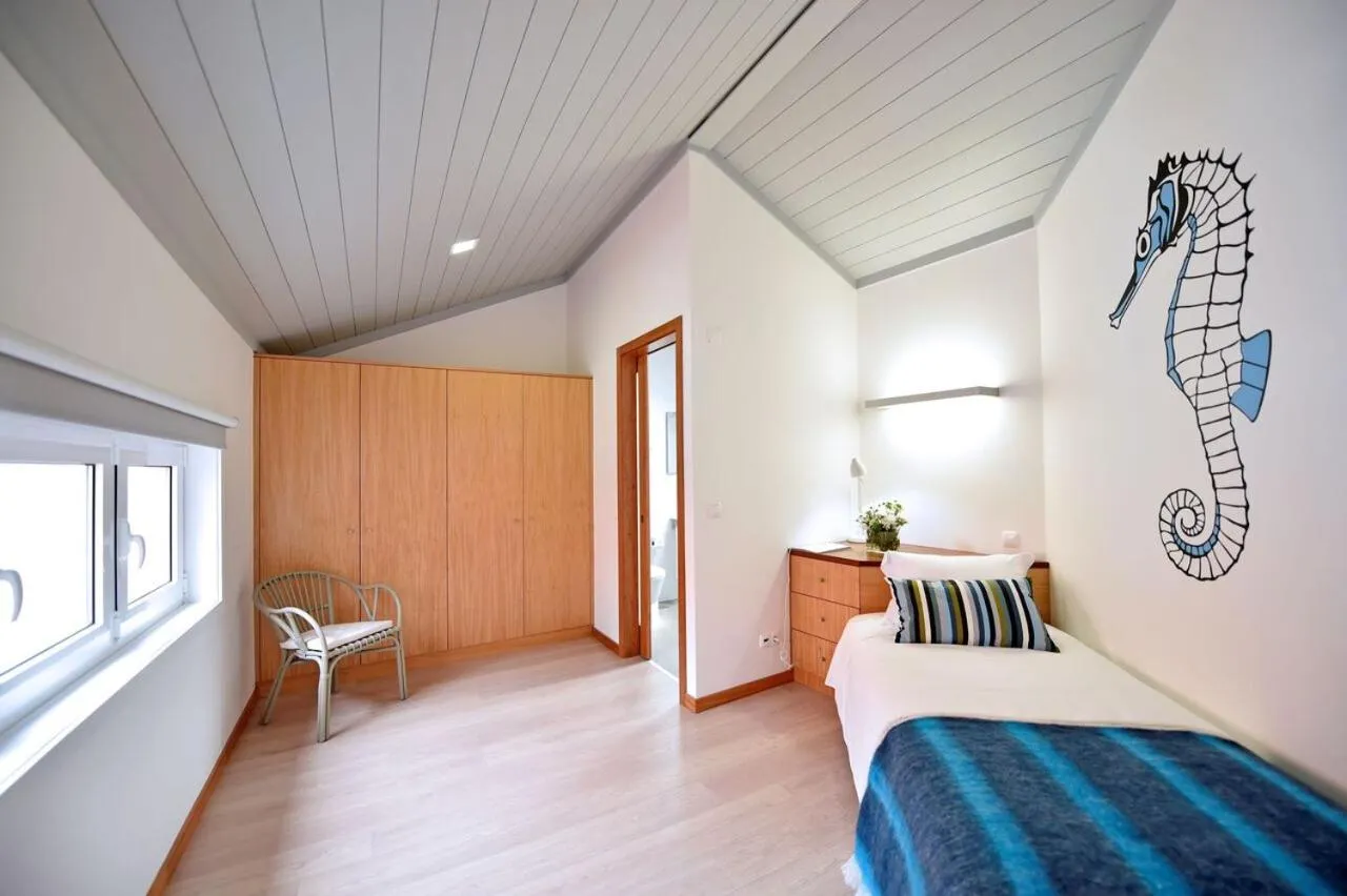 Bed in Casa da Baía - Guest House