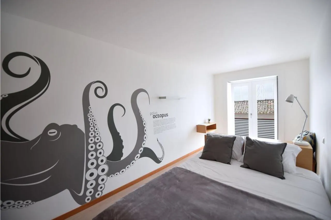 Bed in Casa da Baía - Guest House