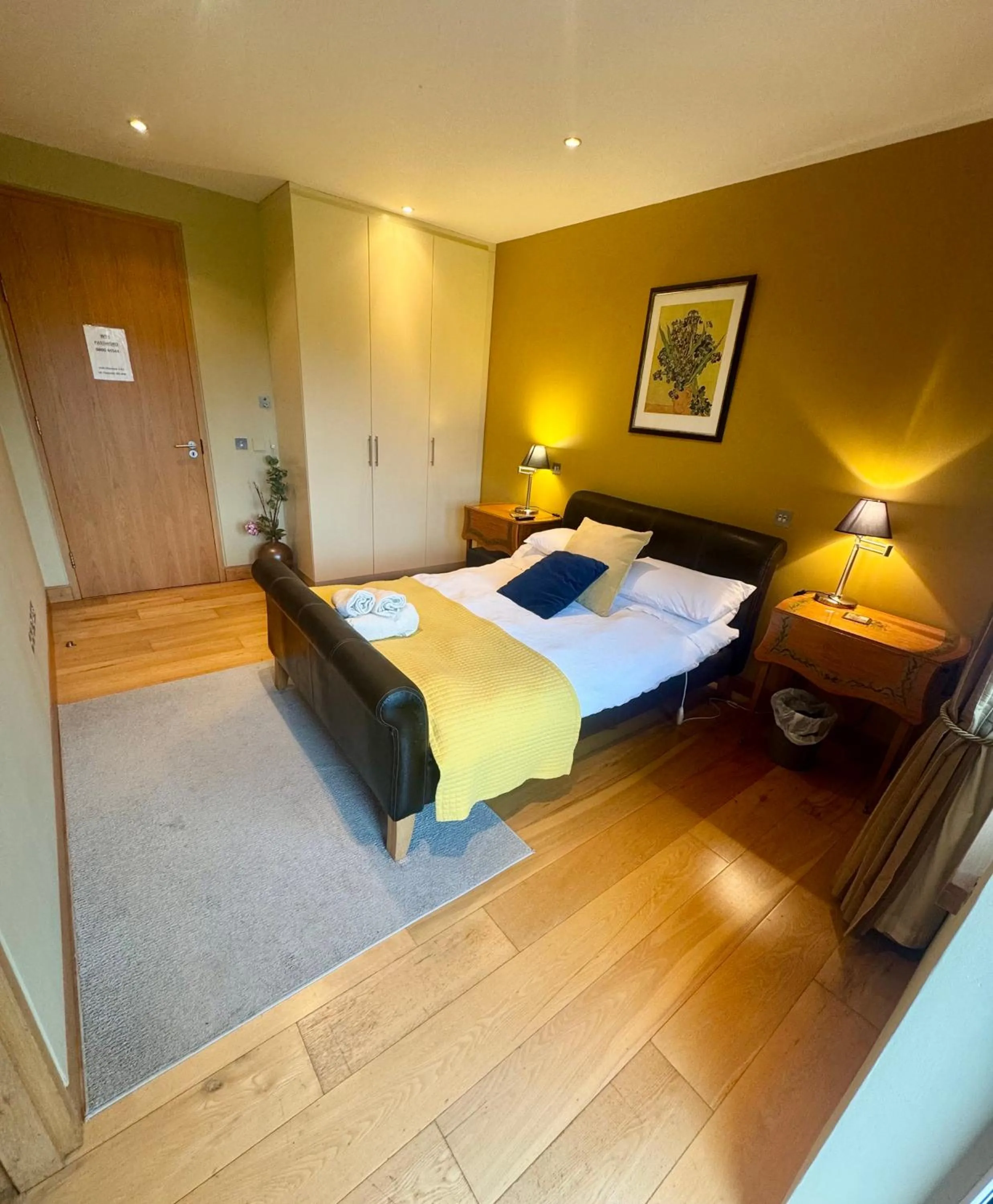 View (from property/room), Bed in Hazelwood Country House